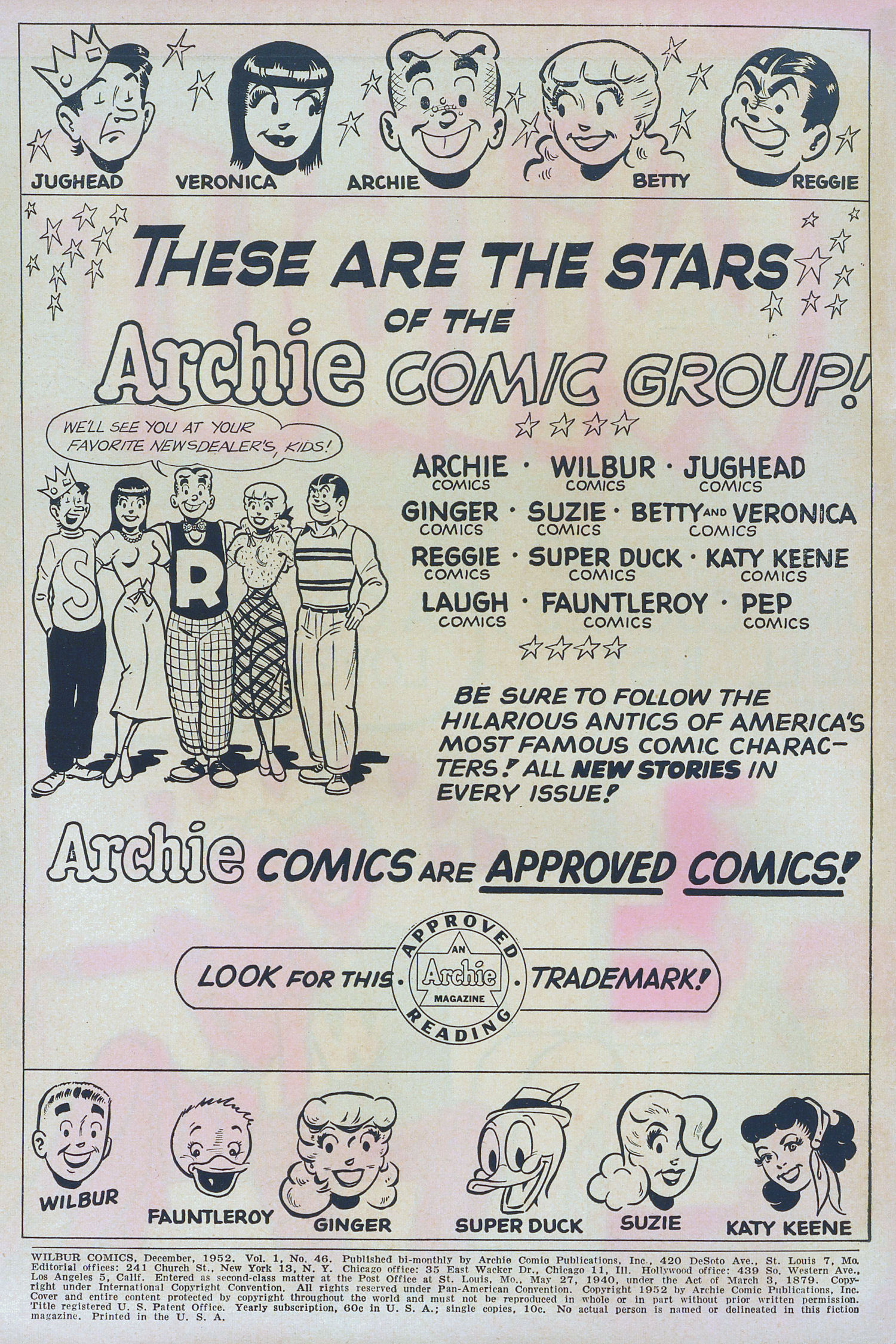 Read online Wilbur Comics comic -  Issue #46 - 2