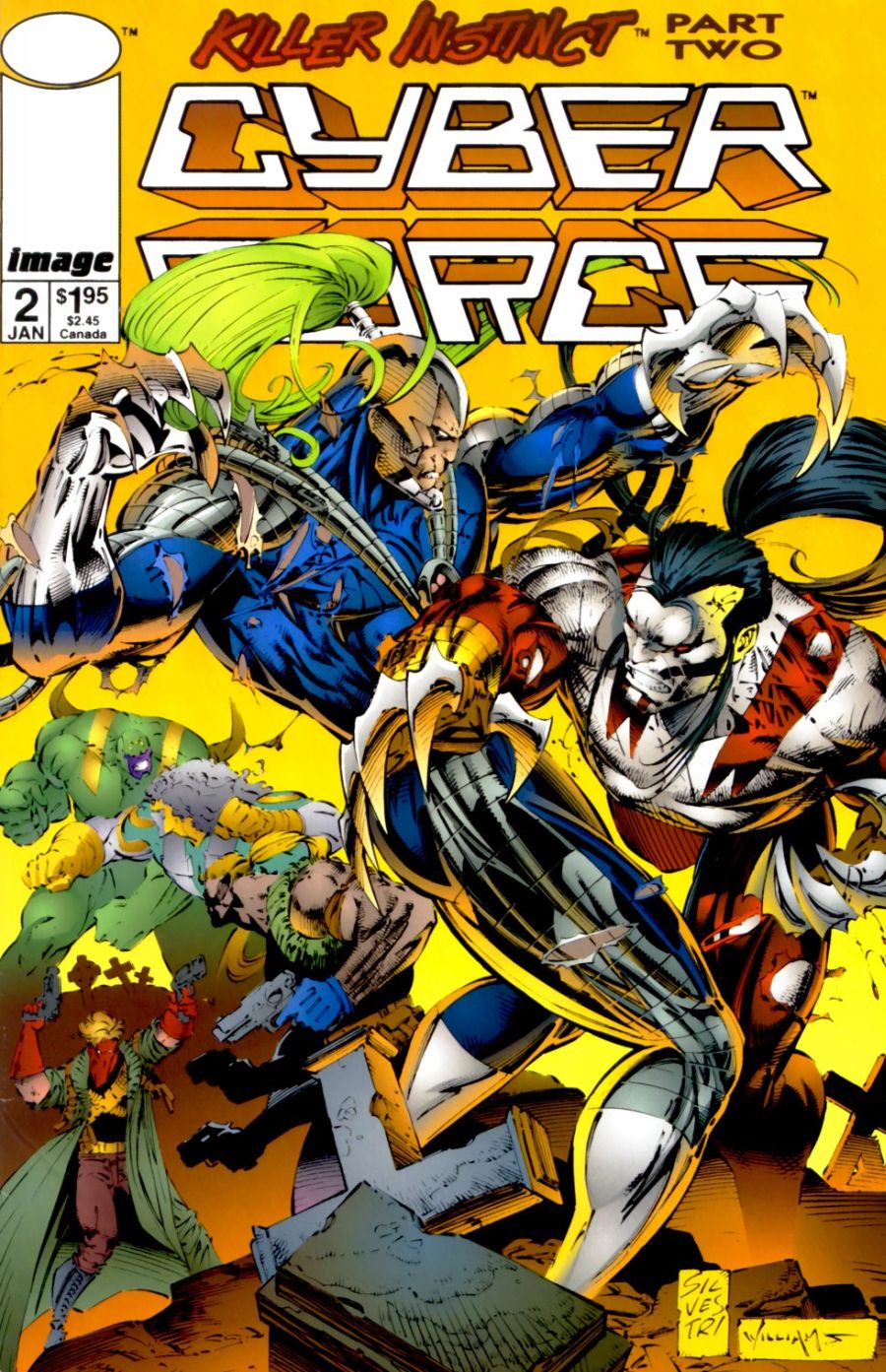 Read online Cyberforce (1993) comic -  Issue #2 - 1