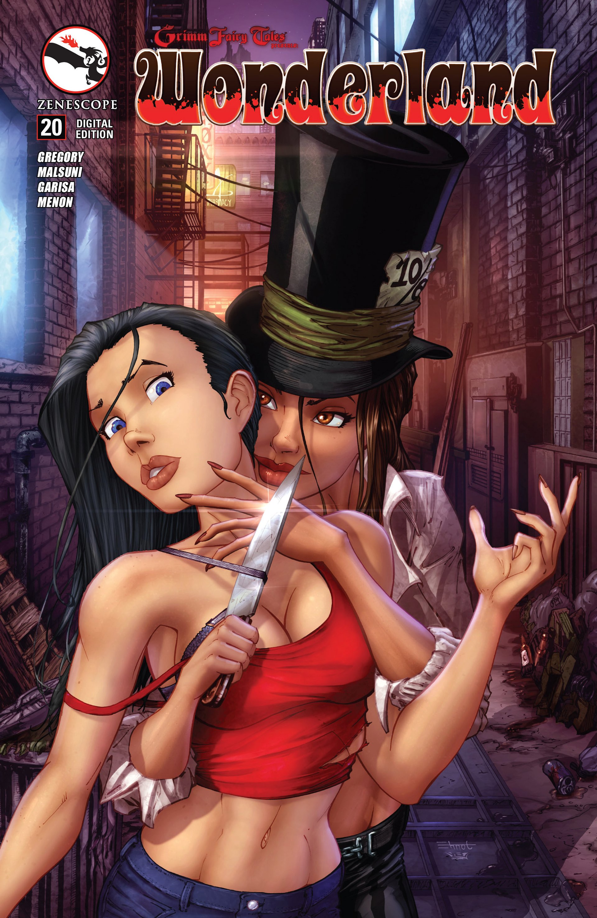 Read online Grimm Fairy Tales presents Wonderland comic -  Issue #20 - 1