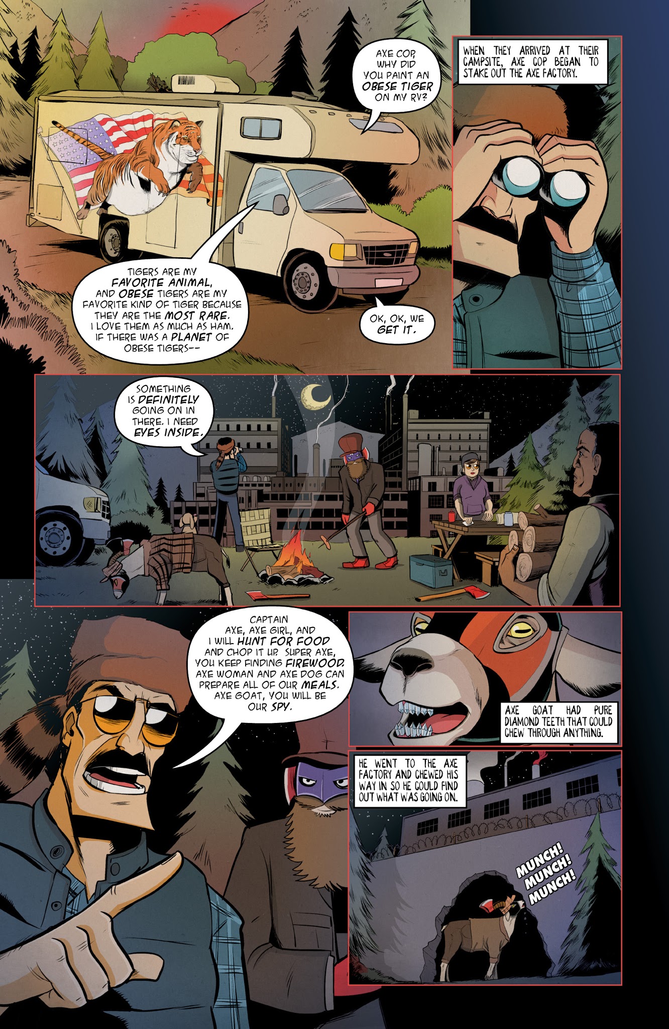 Read online Axe Cop comic -  Issue # TPB 6 - 35