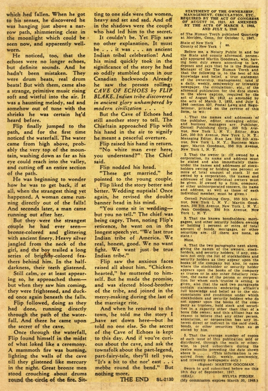 Read online The Human Torch (1940) comic -  Issue #29 - 26