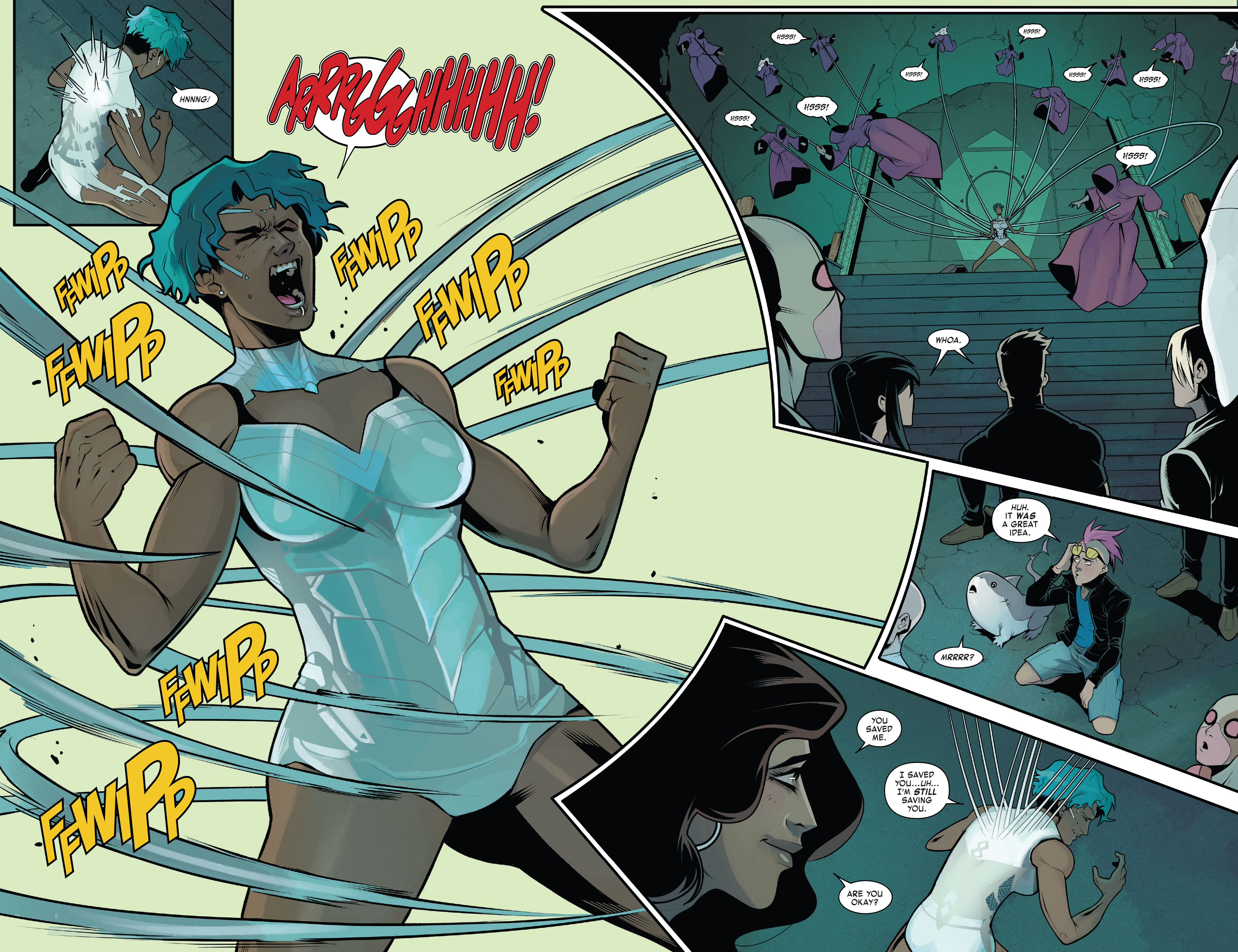 Read online Hawkeye: Team Spirit comic -  Issue # TPB (Part 2) - 11