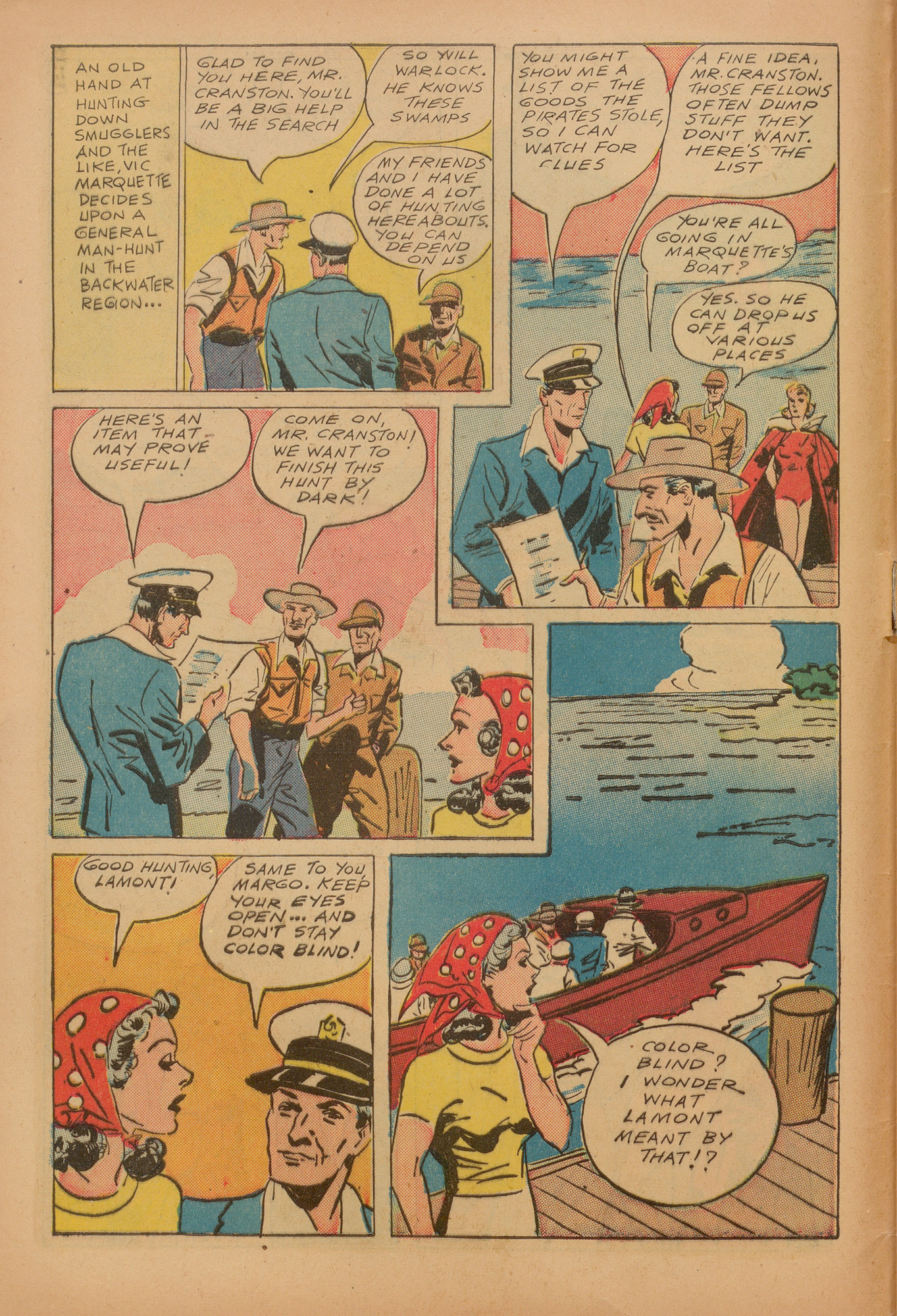 Read online Shadow Comics comic -  Issue #54 - 8
