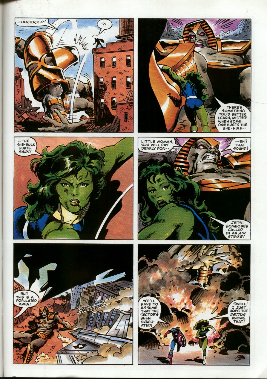 Read online Marvel Graphic Novel comic -  Issue #17 - Revenge of the Living Monolith - 65