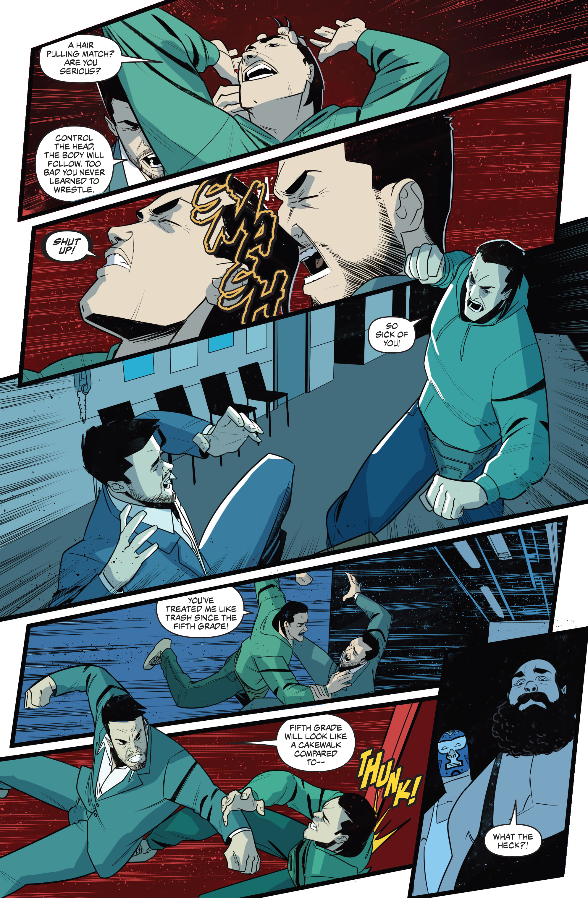 Read online Over the Ropes comic -  Issue # _TPB - 61