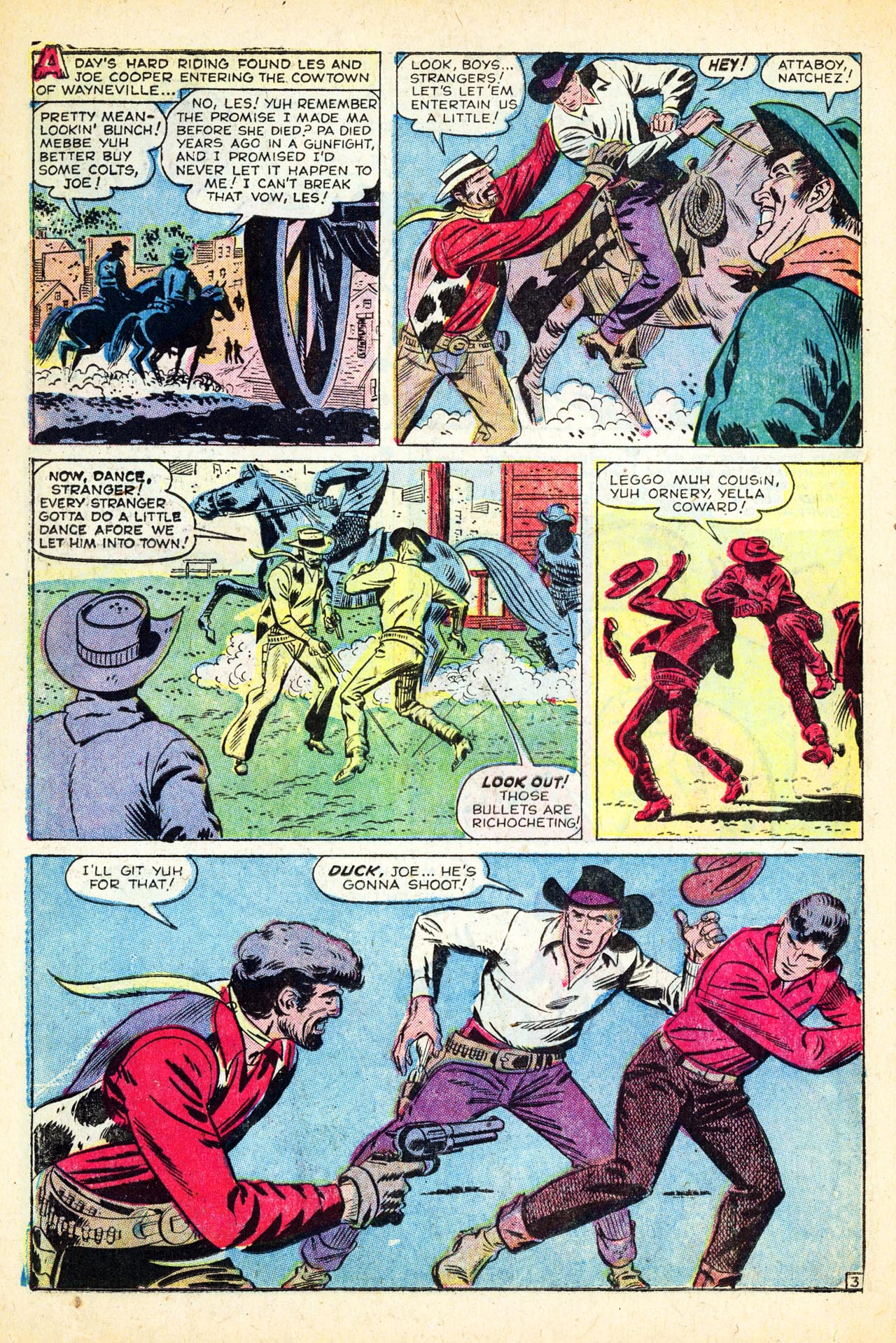 Read online Six-Gun Western comic -  Issue #1 - 14