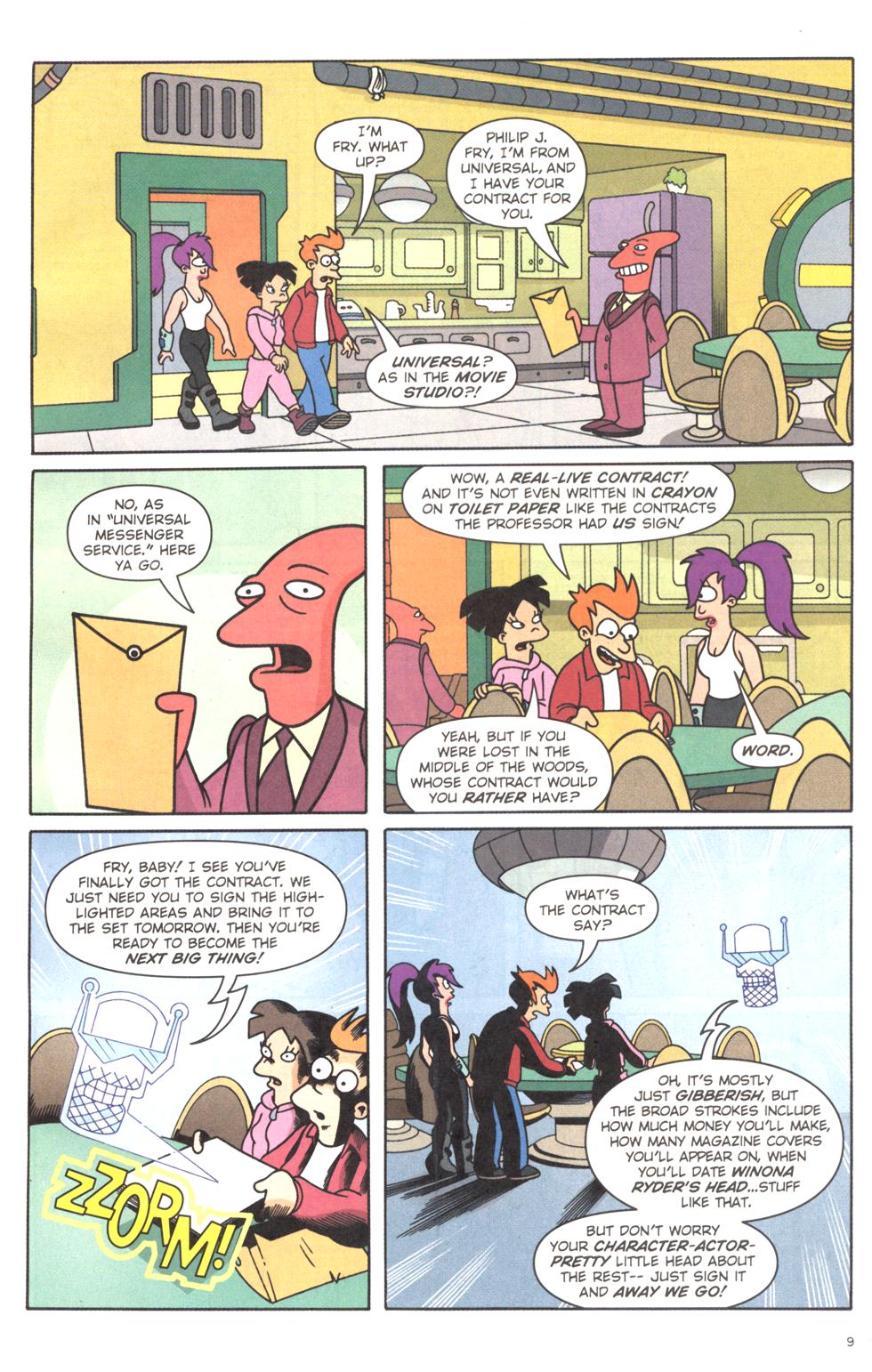 Read online Futurama Comics comic -  Issue #15 - 10