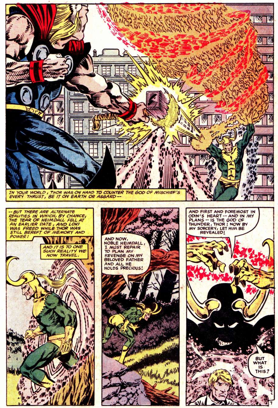 What If? (1977) issue 47 - Loki had found The hammer of Thor - Page 8