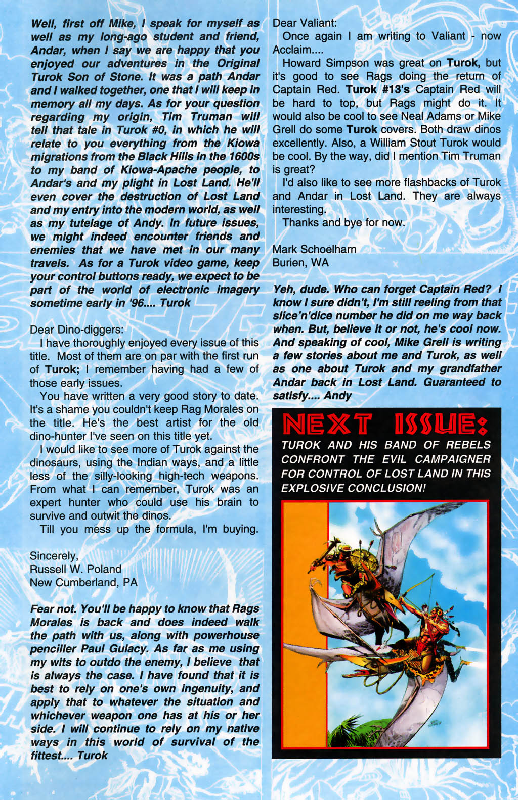 Read online Turok, Dinosaur Hunter (1993) comic -  Issue #26 - 24