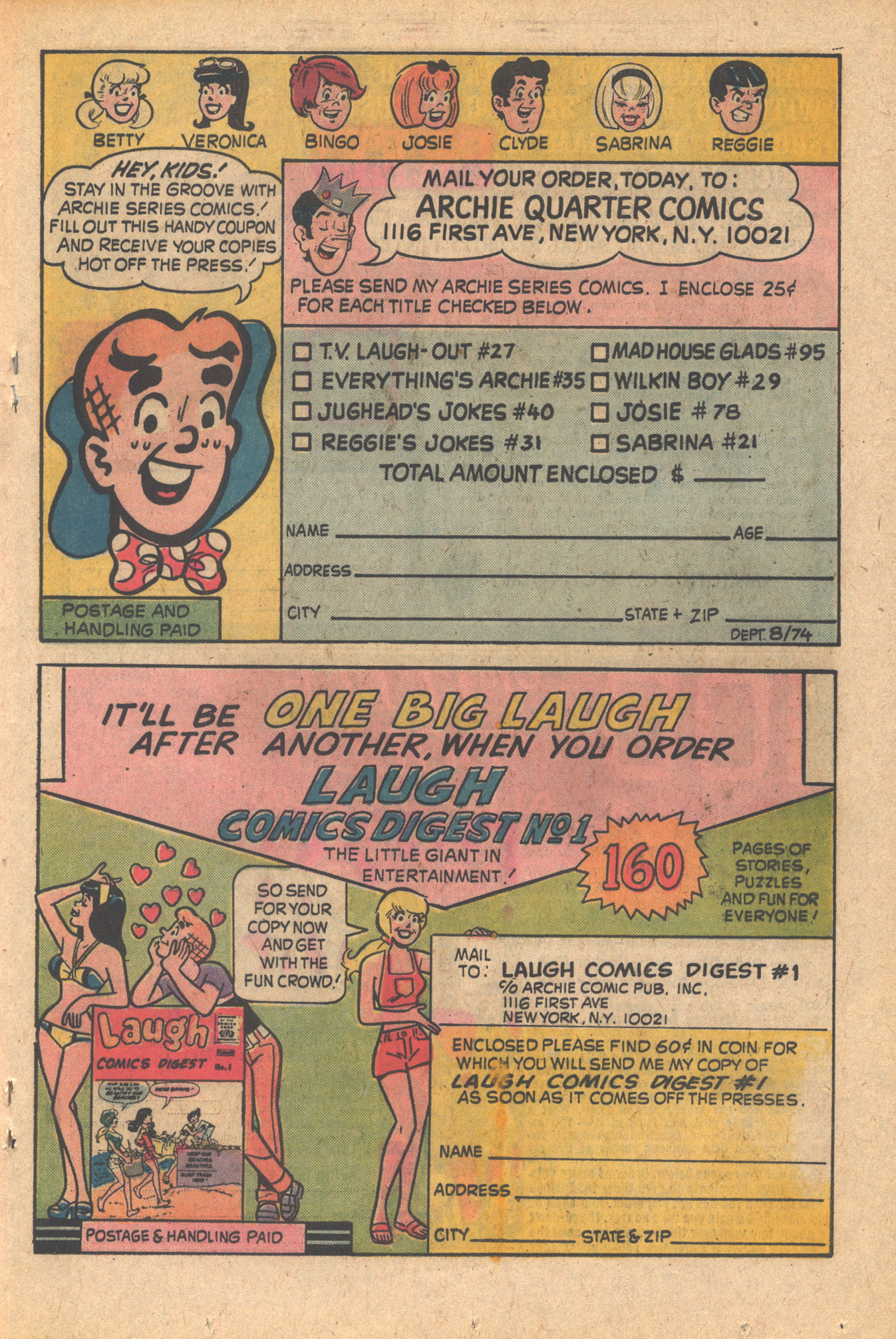 Read online Archie Giant Series Magazine comic -  Issue #223 - 27