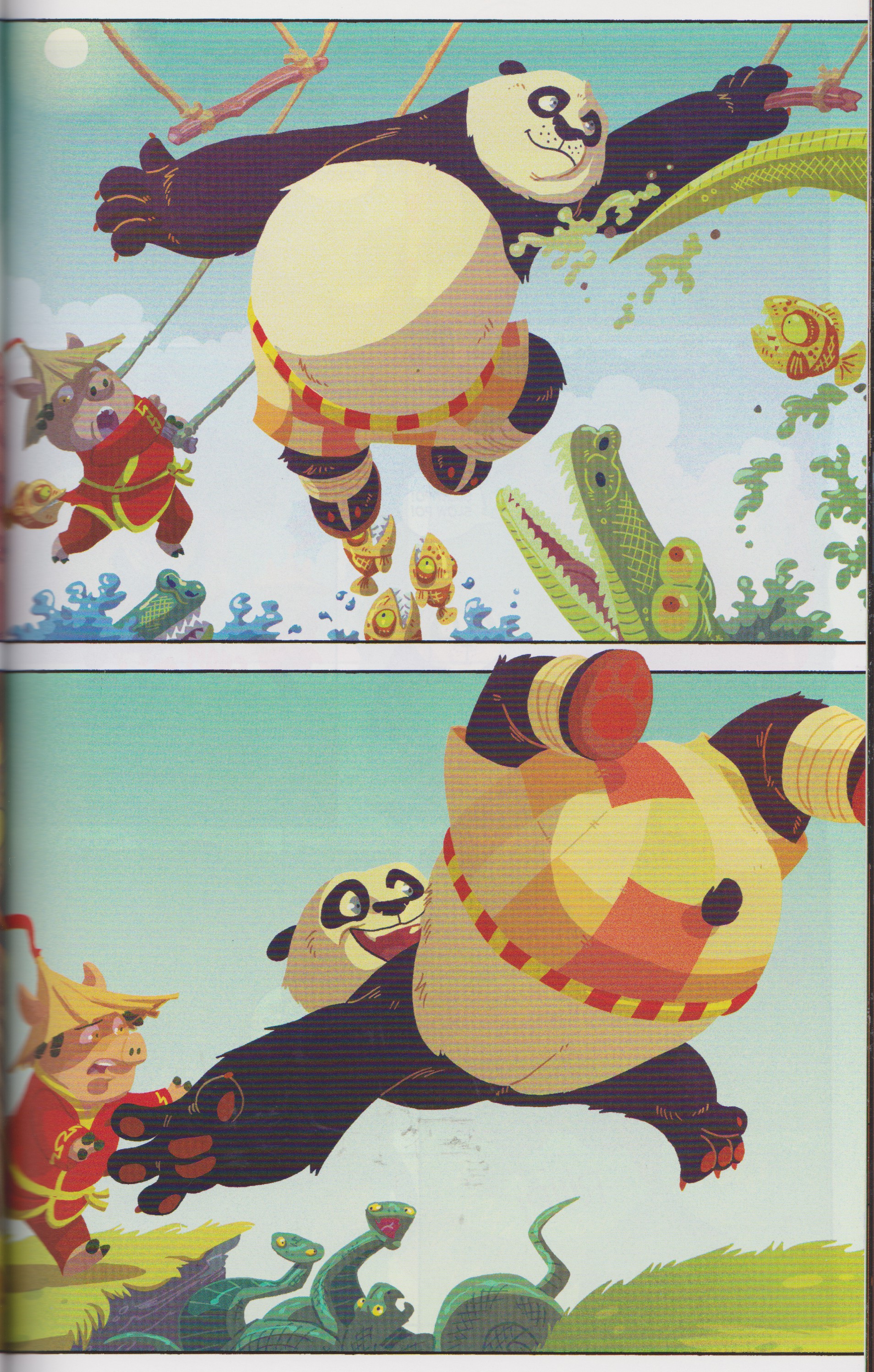 Read online Kung Fu Panda Everyone is Kung Fu Fighting comic -  Issue # TPB (Part 2) - 42