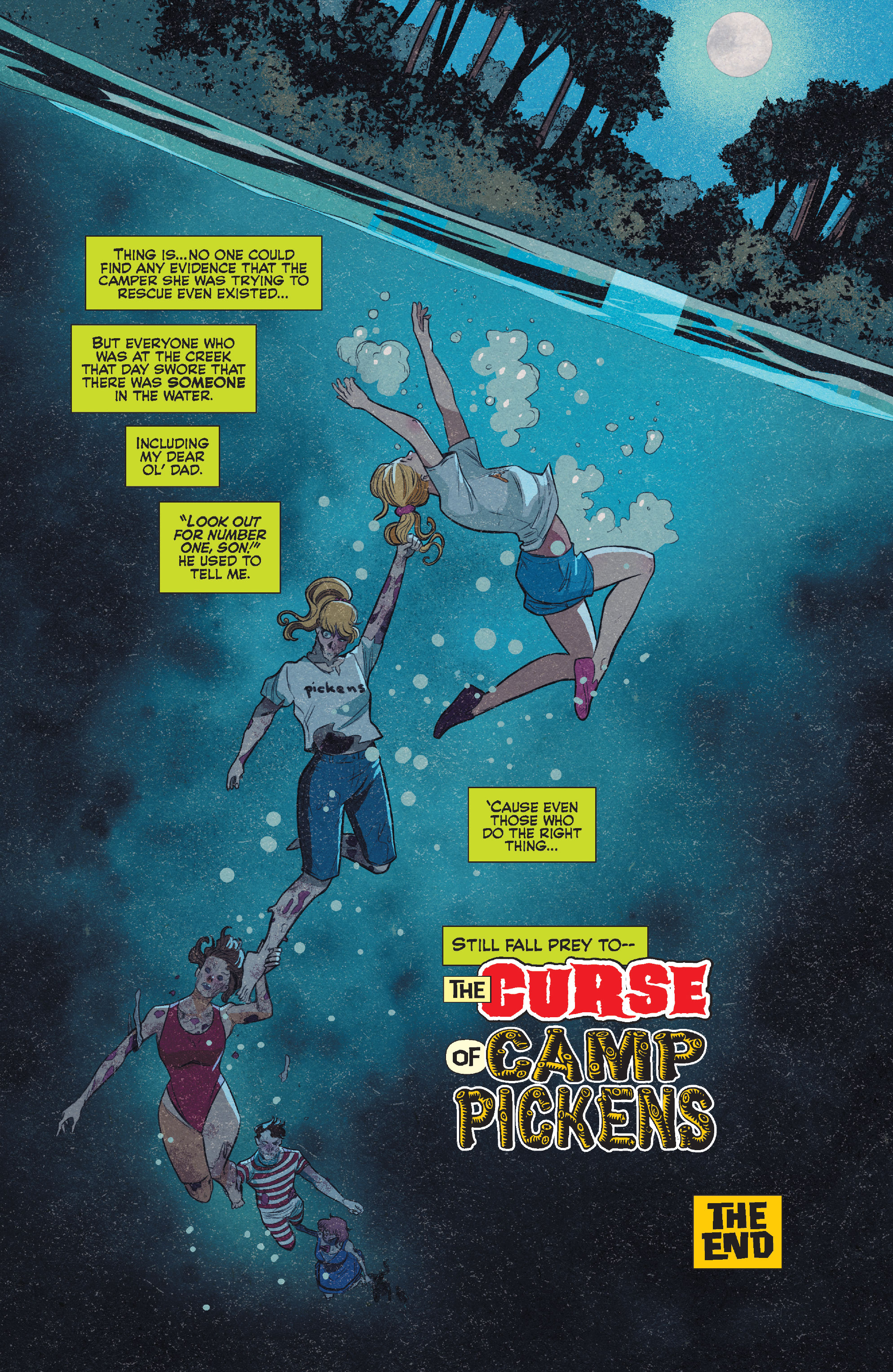 Read online Chilling Adventures Presents … Camp Pickens comic -  Issue # Full - 11