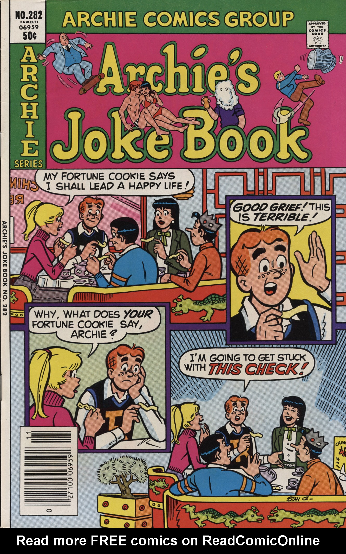 Read online Archie's Joke Book Magazine comic -  Issue #282 - 1
