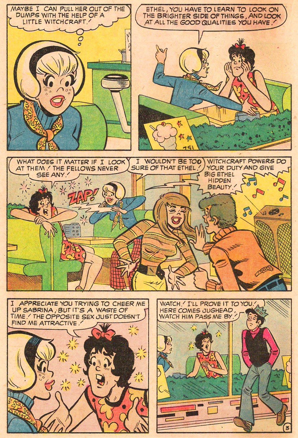 Read online Sabrina The Teenage Witch (1971) comic -  Issue #7 - 13