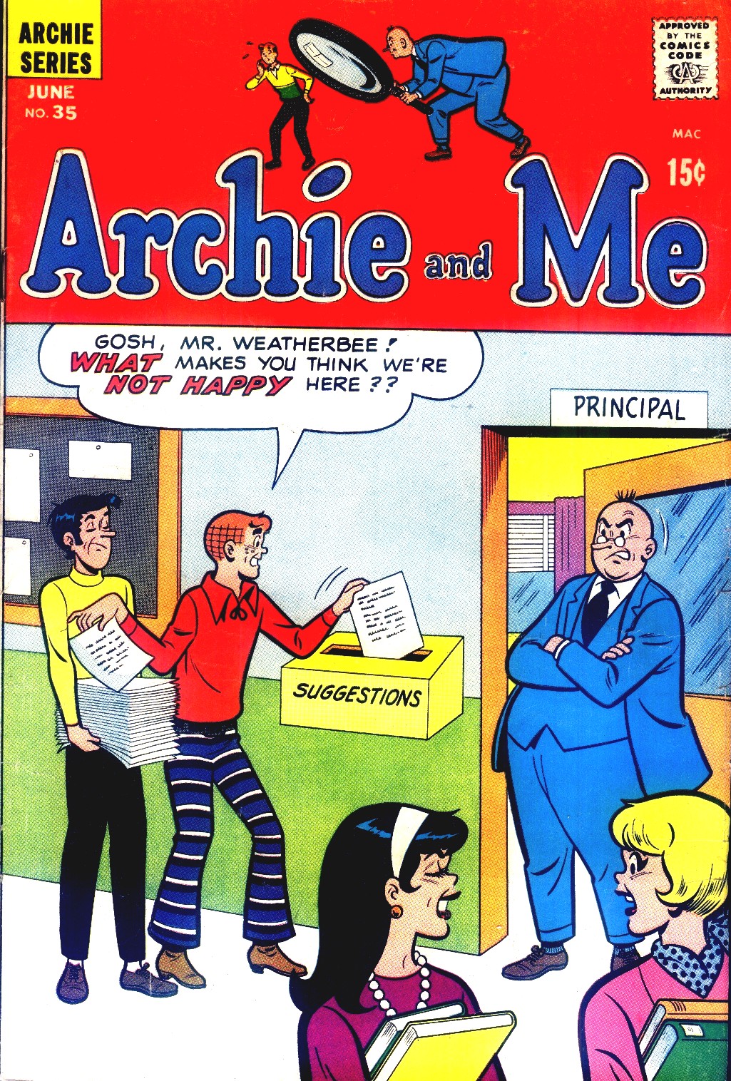 Read online Archie and Me comic -  Issue #35 - 1