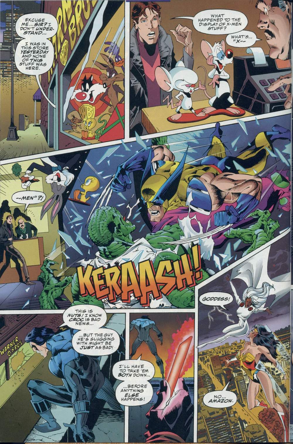 Read online DC Versus Marvel/Marvel Versus DC comic -  Issue #2 - 8
