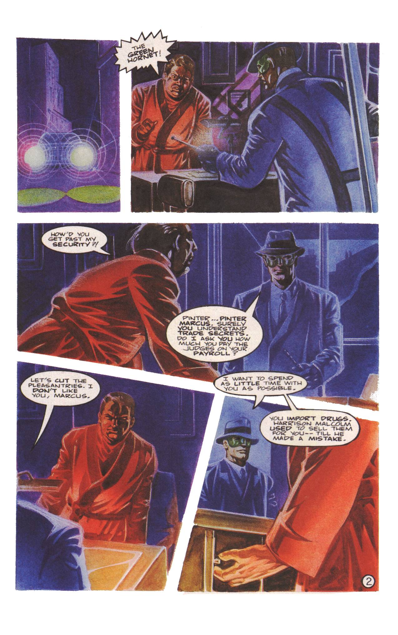 Read online Tales of the Green Hornet (1990) comic -  Issue #2 - 3