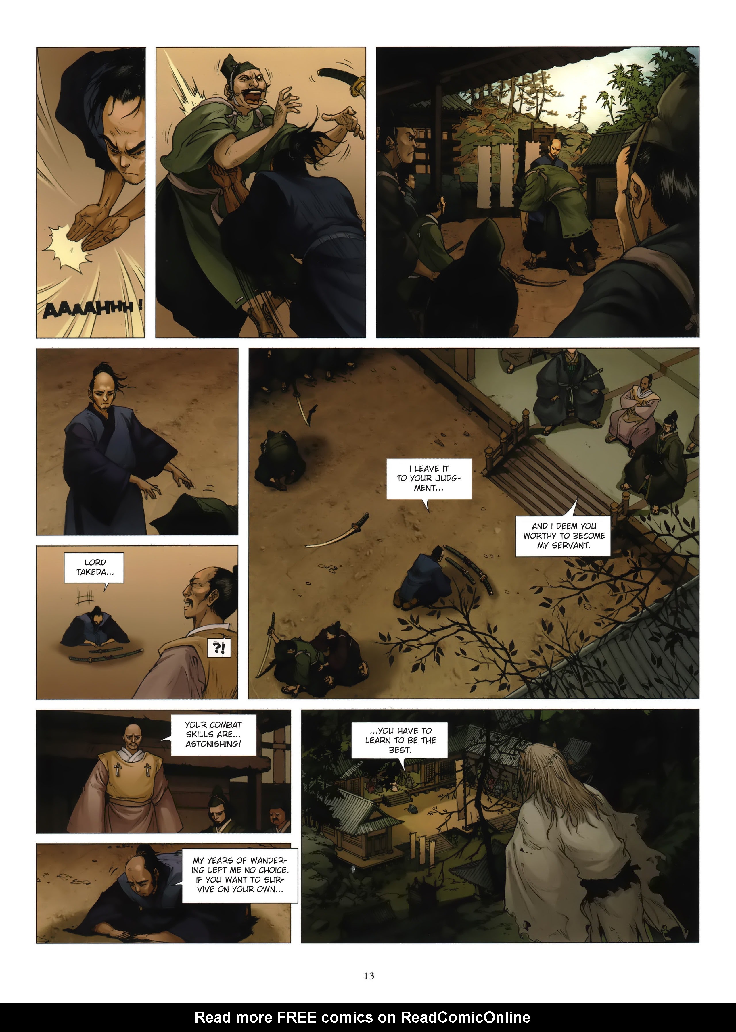 Read online Shadow of the Shinobi comic -  Issue #1 - 14