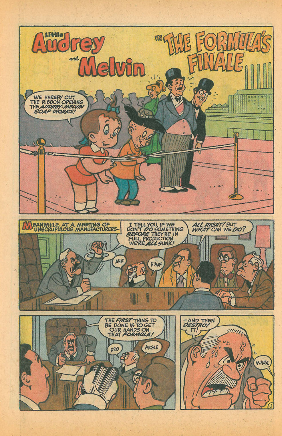Read online Little Audrey And Melvin comic -  Issue #35 - 12