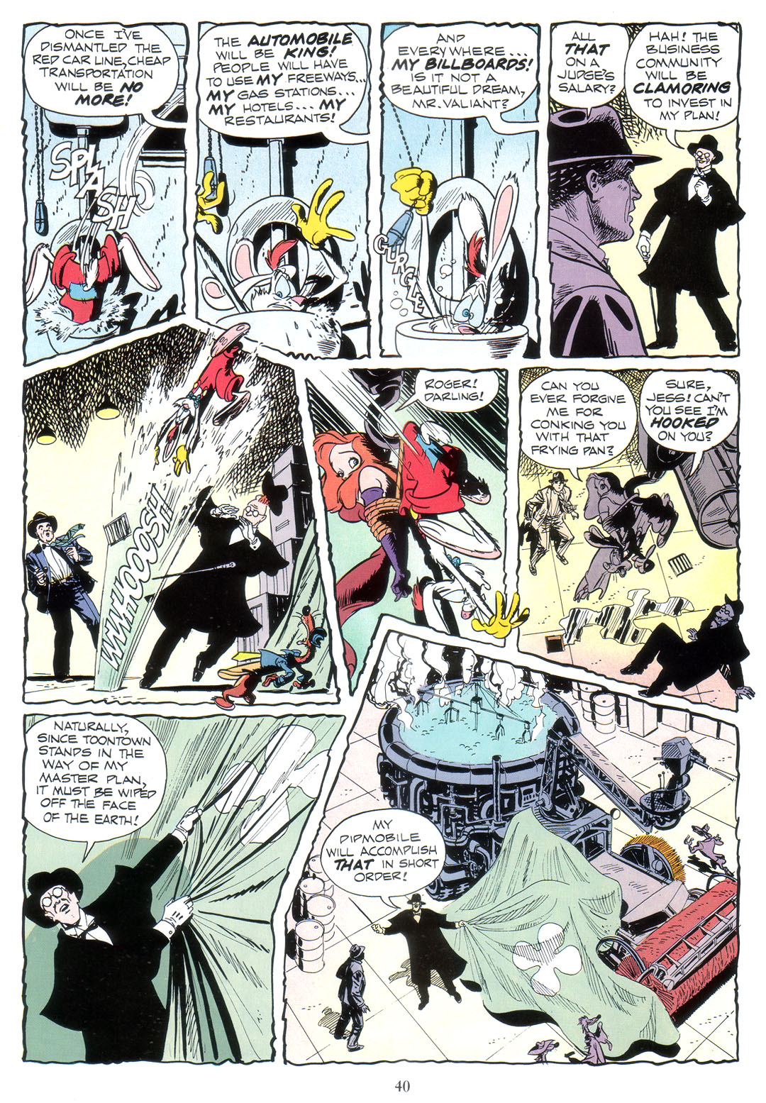 Marvel Graphic Novel: Who Framed Roger Rabbit issue Full - Page 42