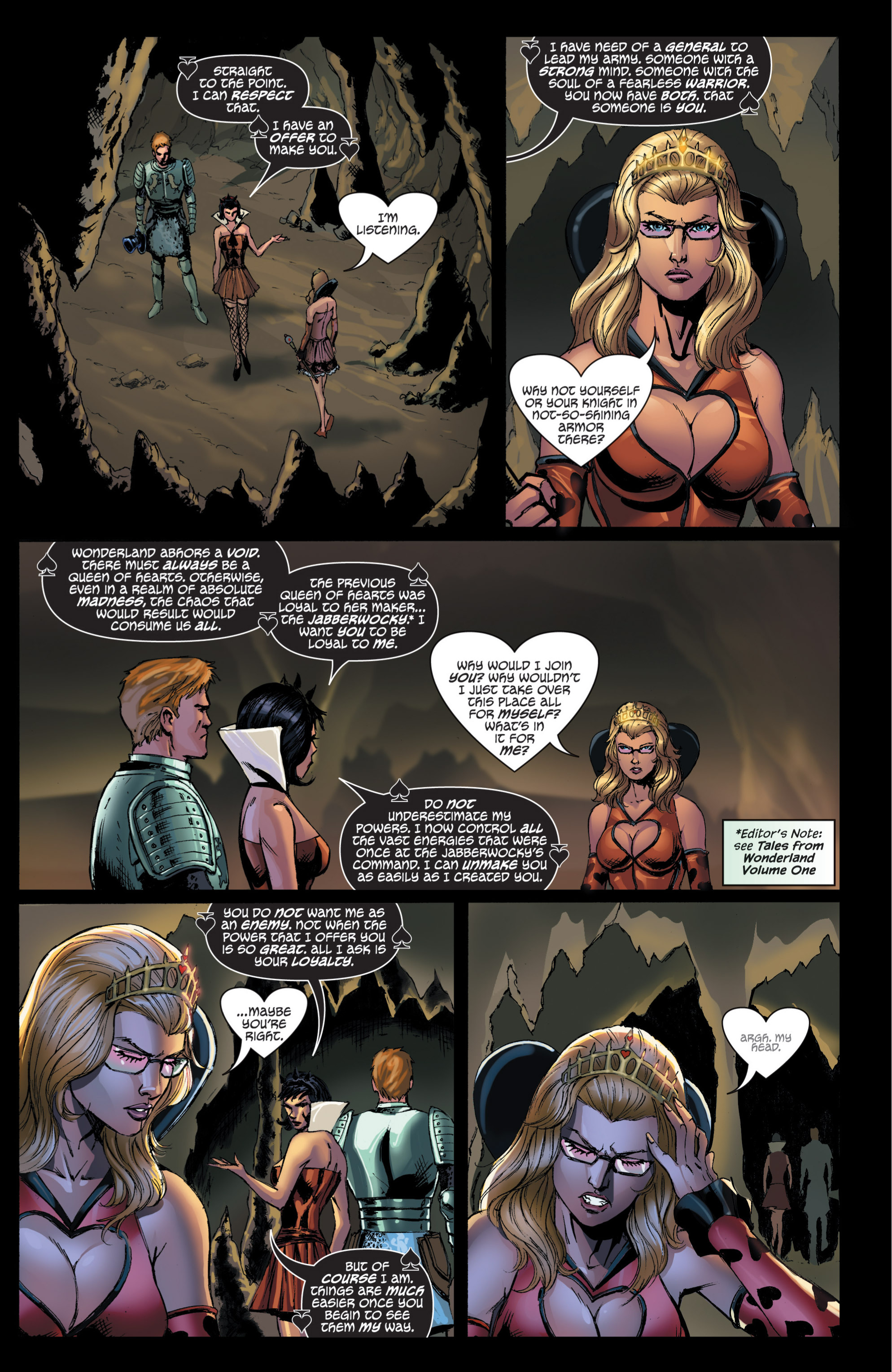 Read online Grimm Fairy Tales presents Wonderland comic -  Issue #5 - 7