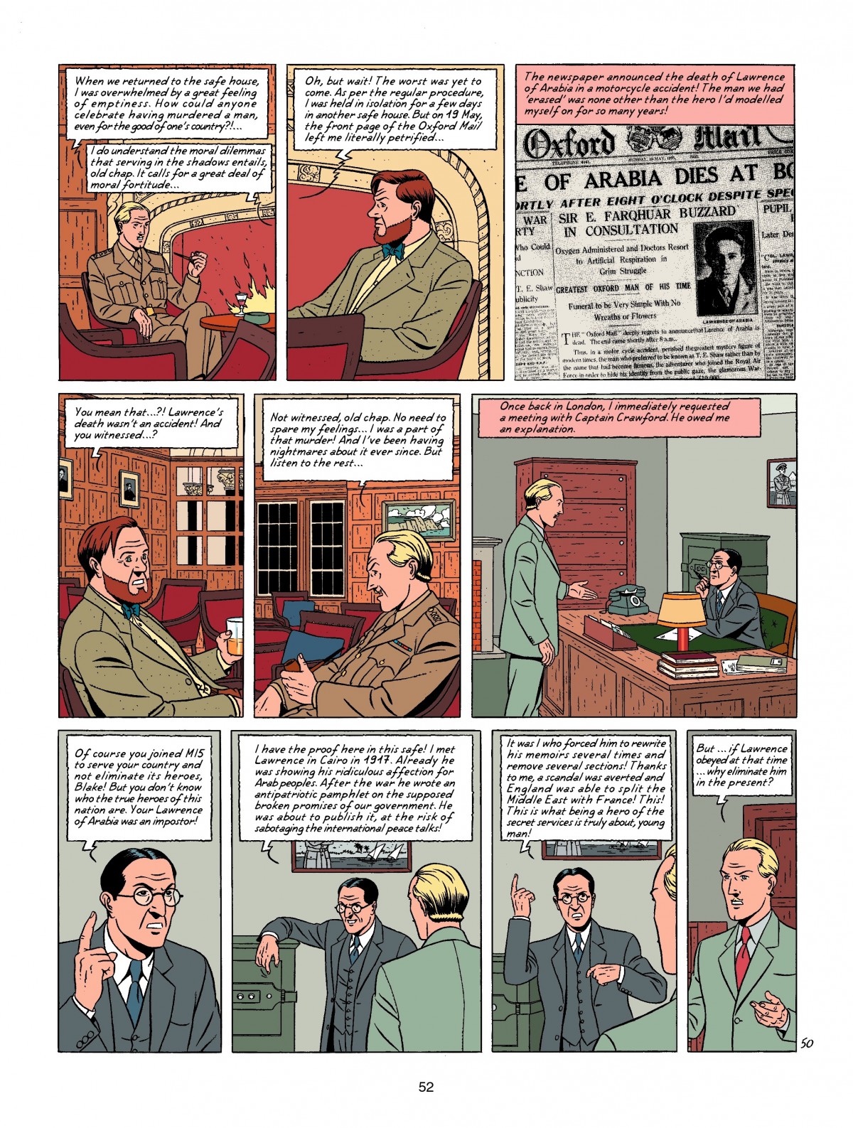 Read online Blake & Mortimer comic -  Issue #18 - 52