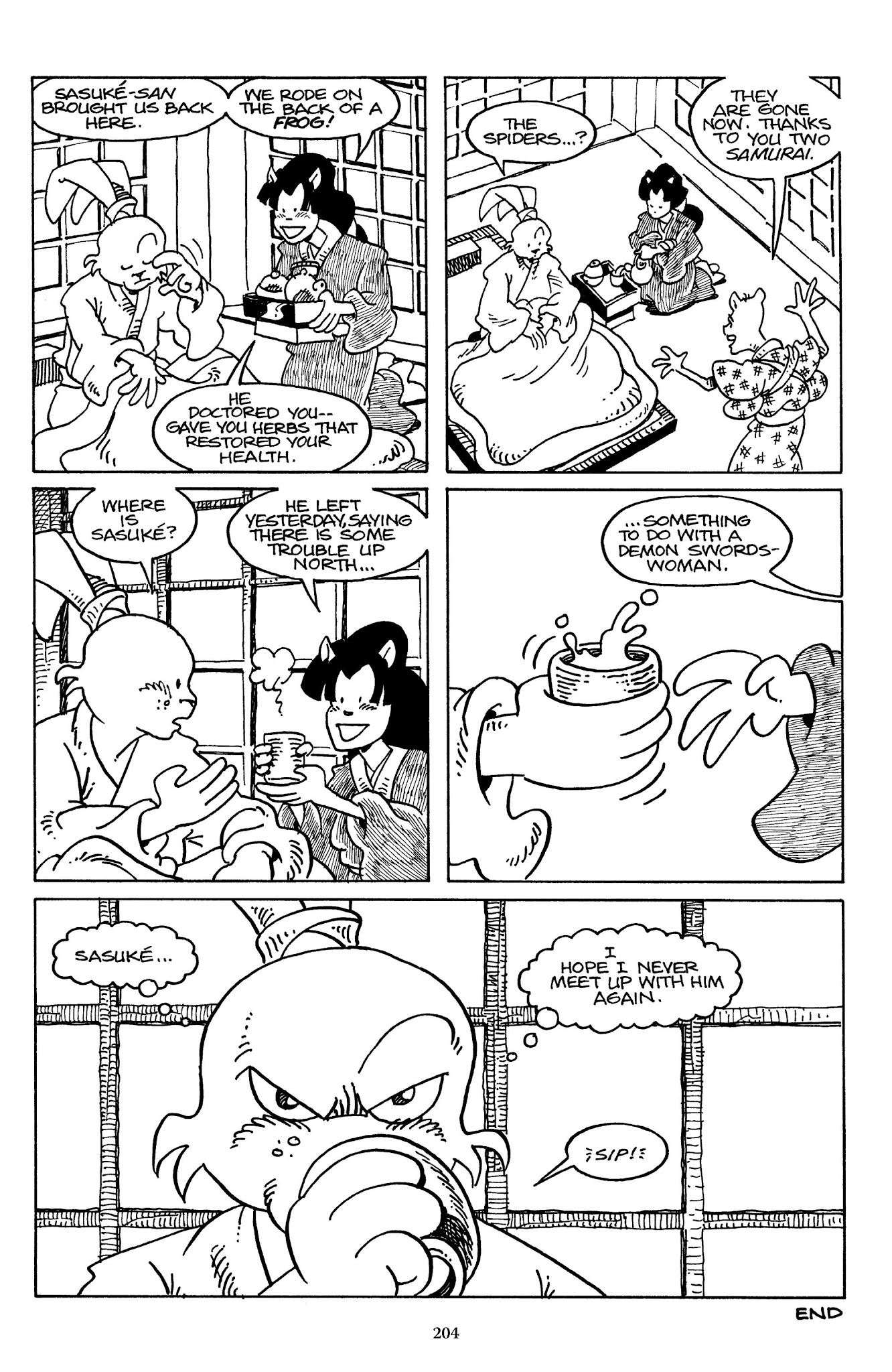 Read online The Usagi Yojimbo Saga comic -  Issue # TPB 3 - 201