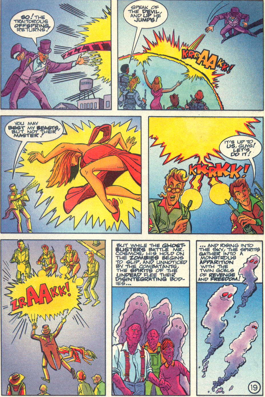 Read online Real Ghostbusters comic -  Issue #24 - 24
