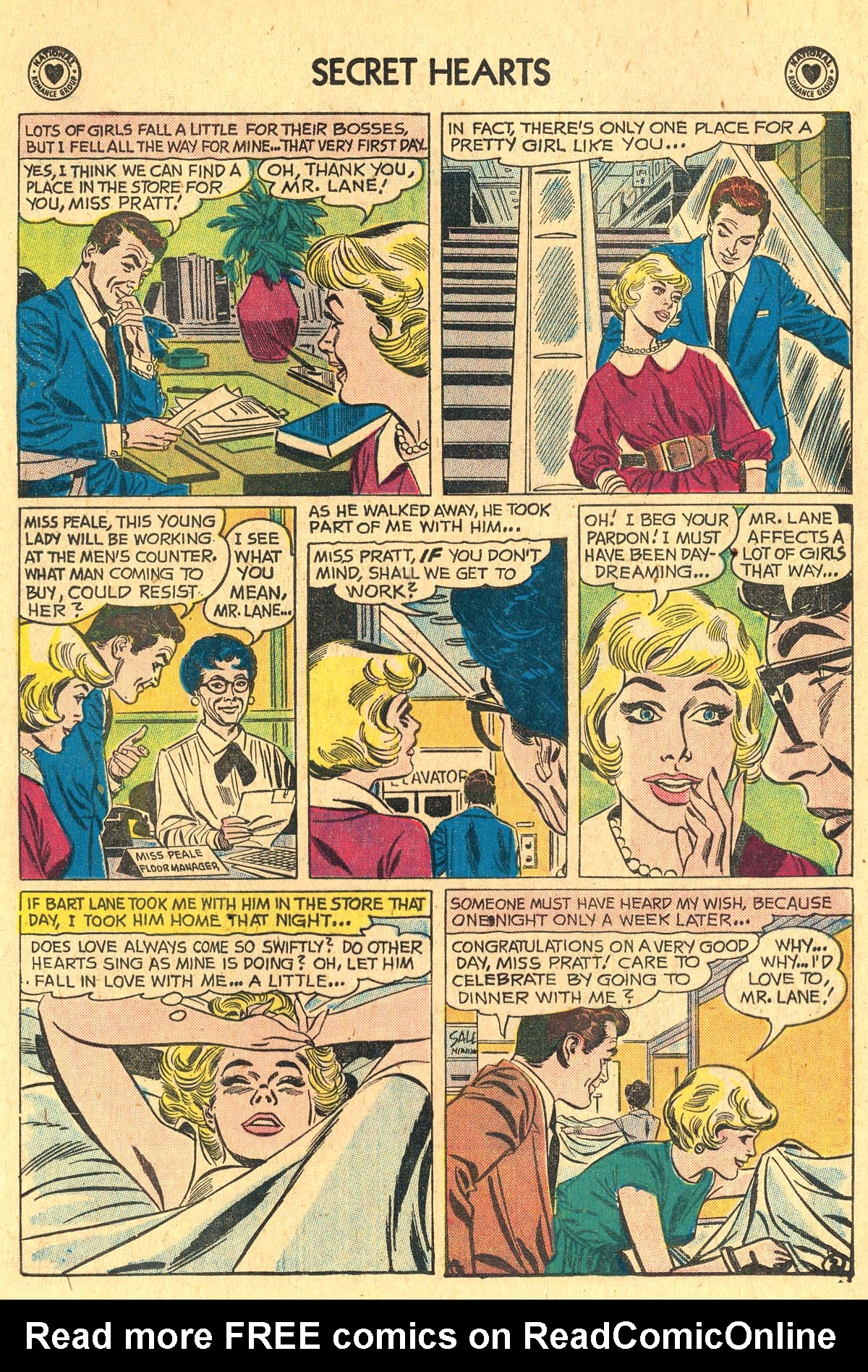 Read online Secret Hearts comic -  Issue #60 - 4