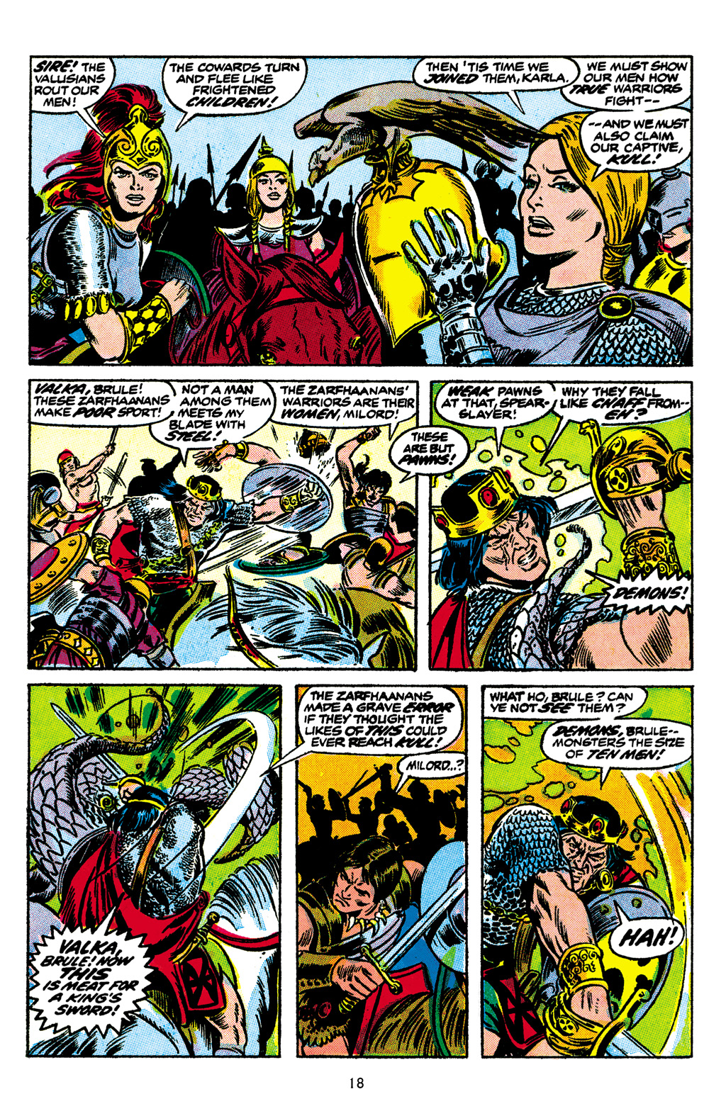 Read online The Chronicles of Kull comic -  Issue # TPB 2 (Part 1) - 19