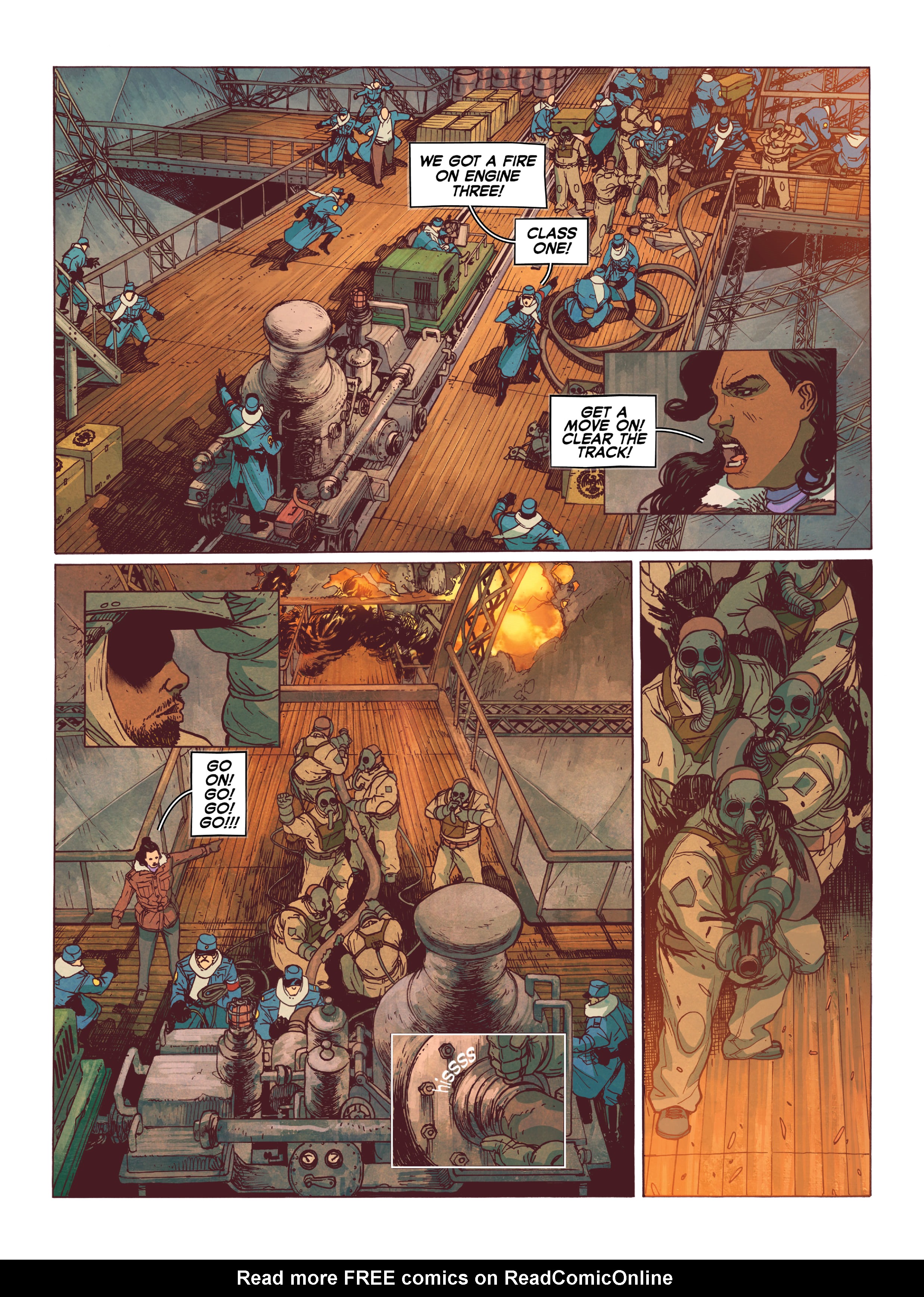 Read online Skies of Fire comic -  Issue #5 - 29