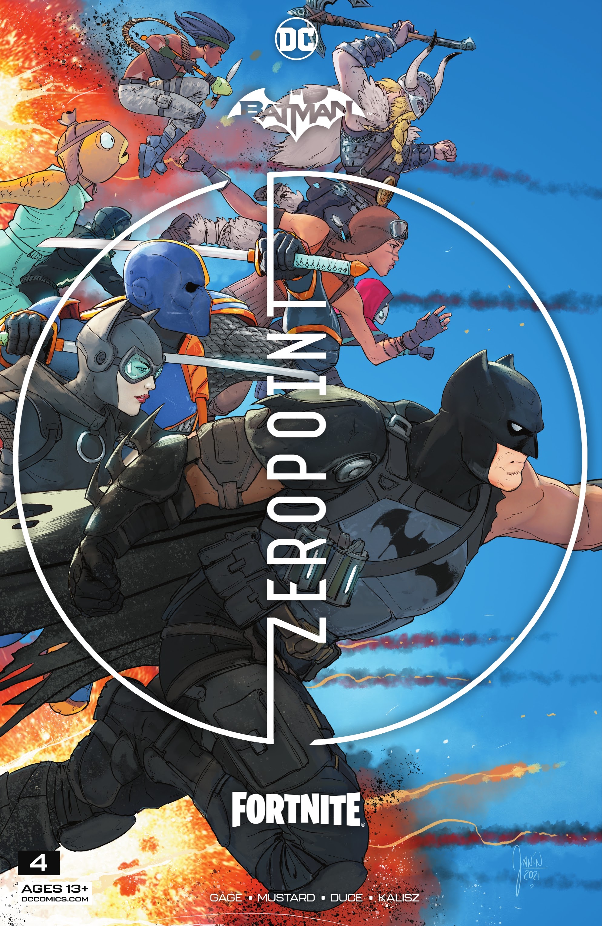 Read online Batman/Fortnite: Zero Point comic -  Issue #4 - 1