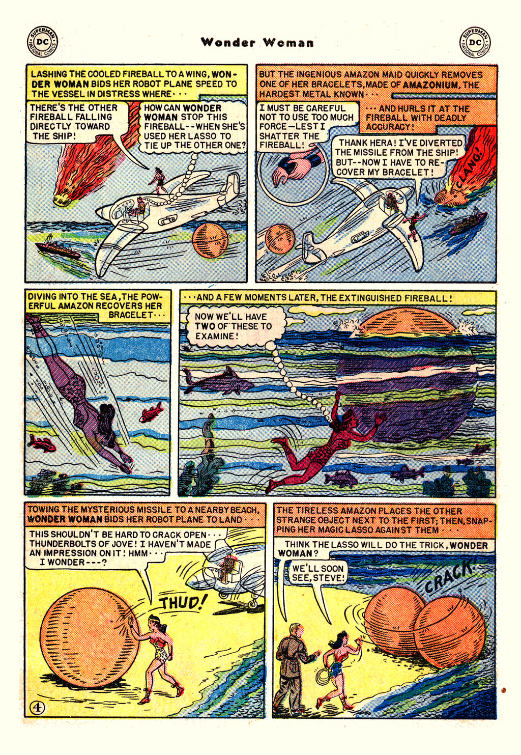 Read online Wonder Woman (1942) comic -  Issue #54 - 6