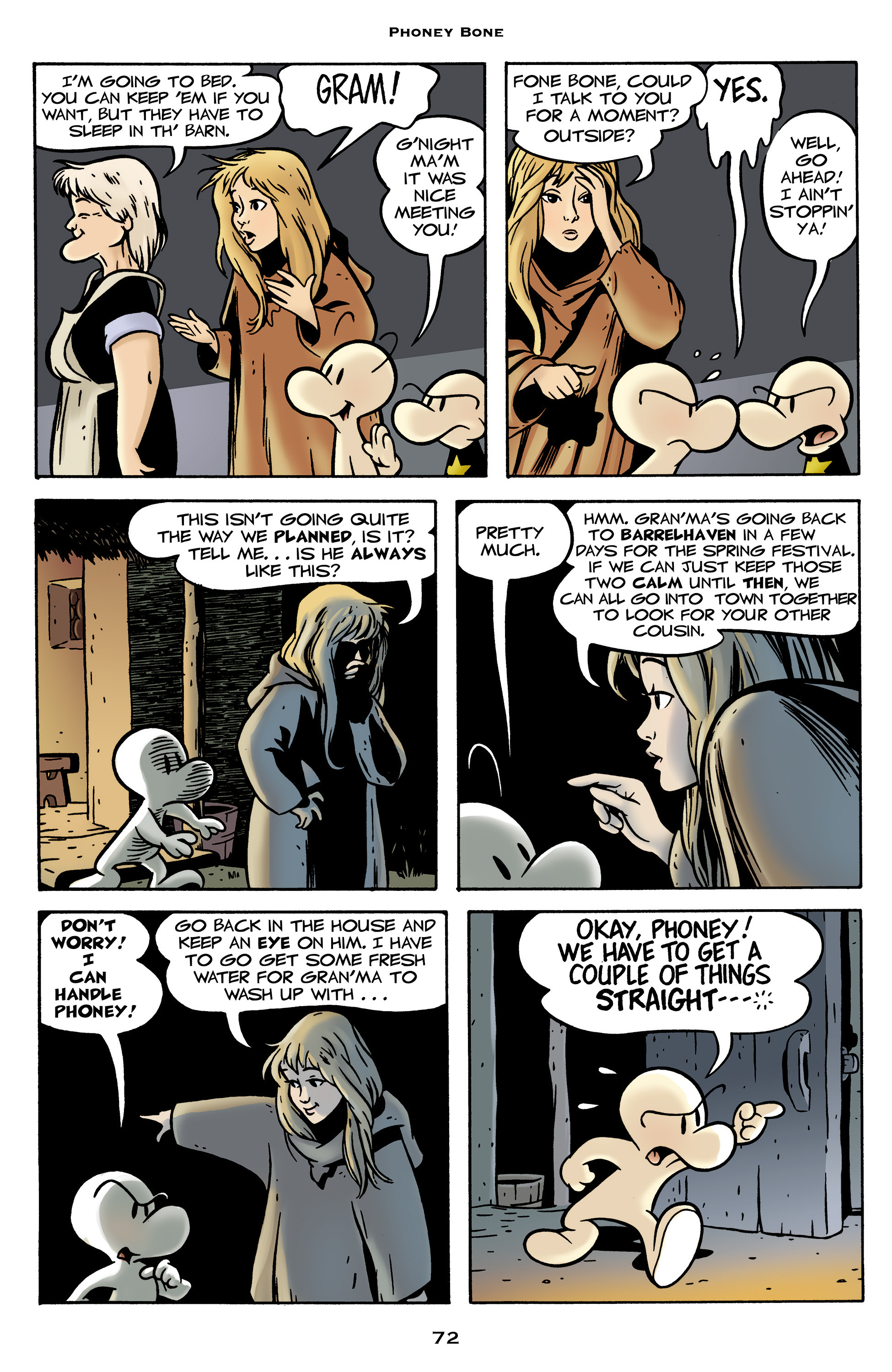 Read online Bone: Out From Boneville comic -  Issue # TPB - 72