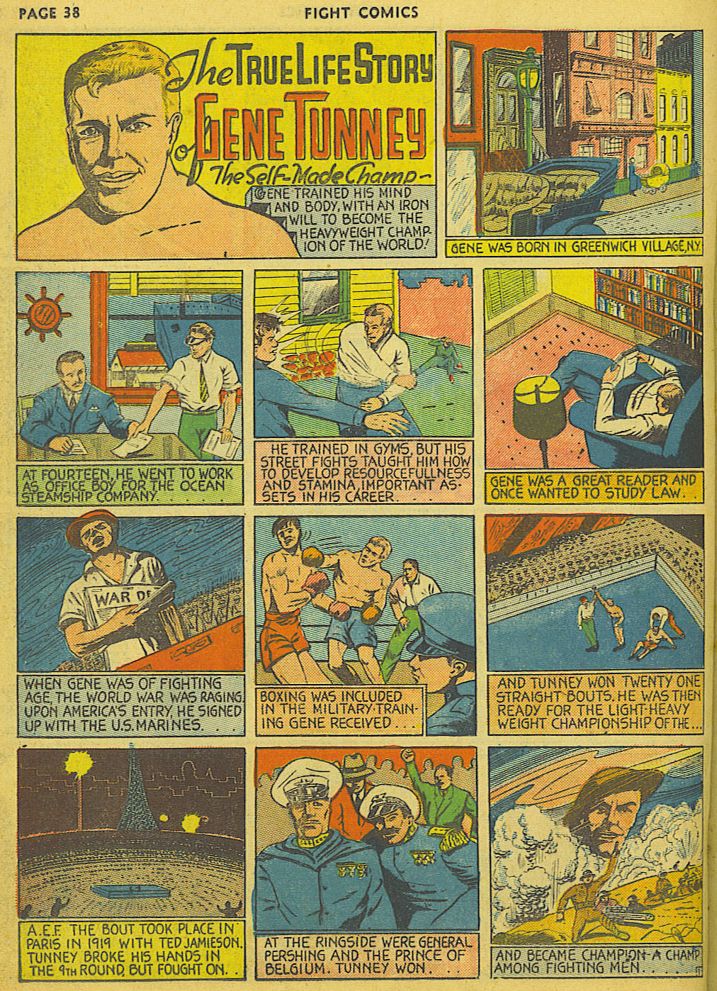 Read online Fight Comics comic -  Issue #6 - 40