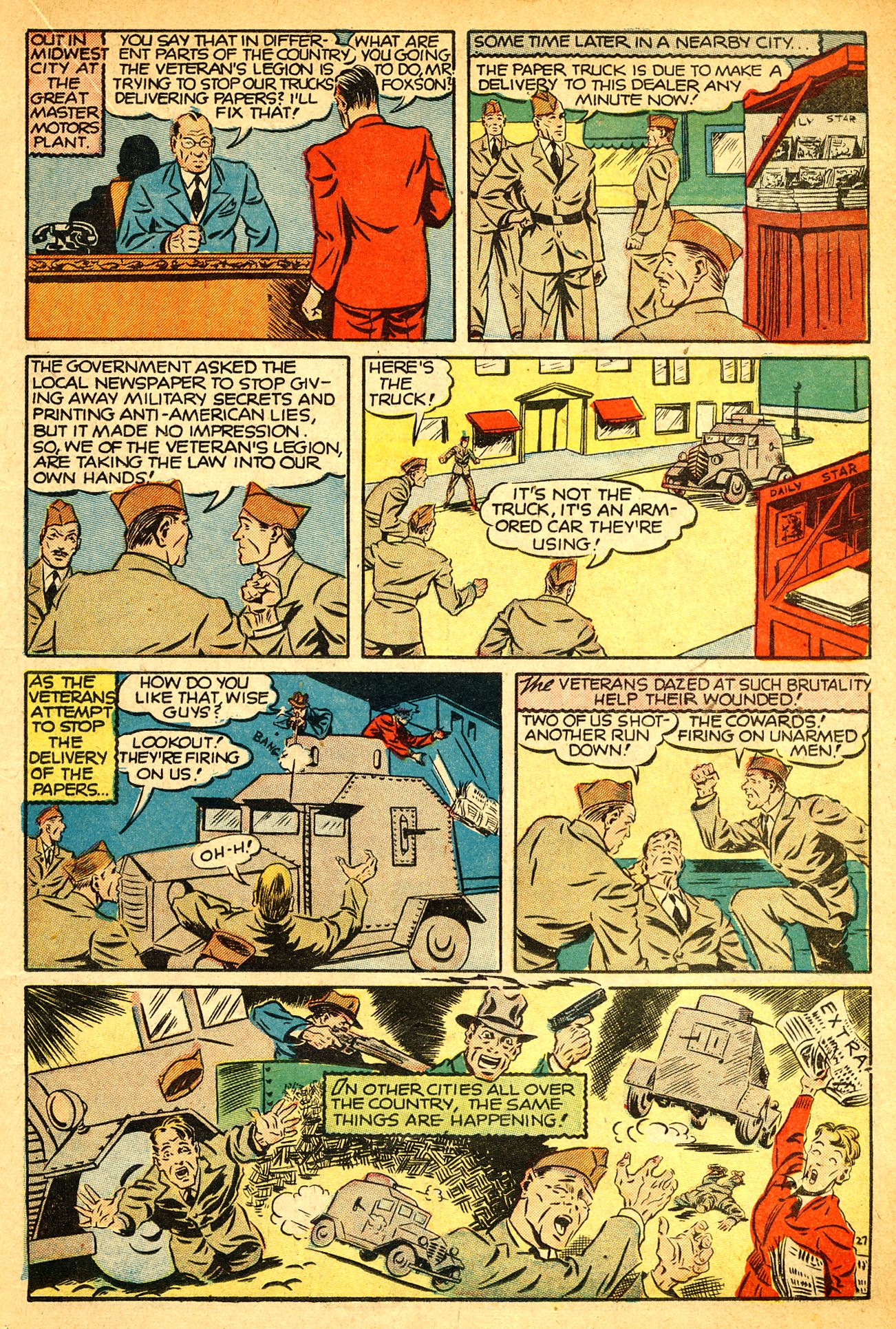 Read online Our Flag Comics comic -  Issue #2 - 28