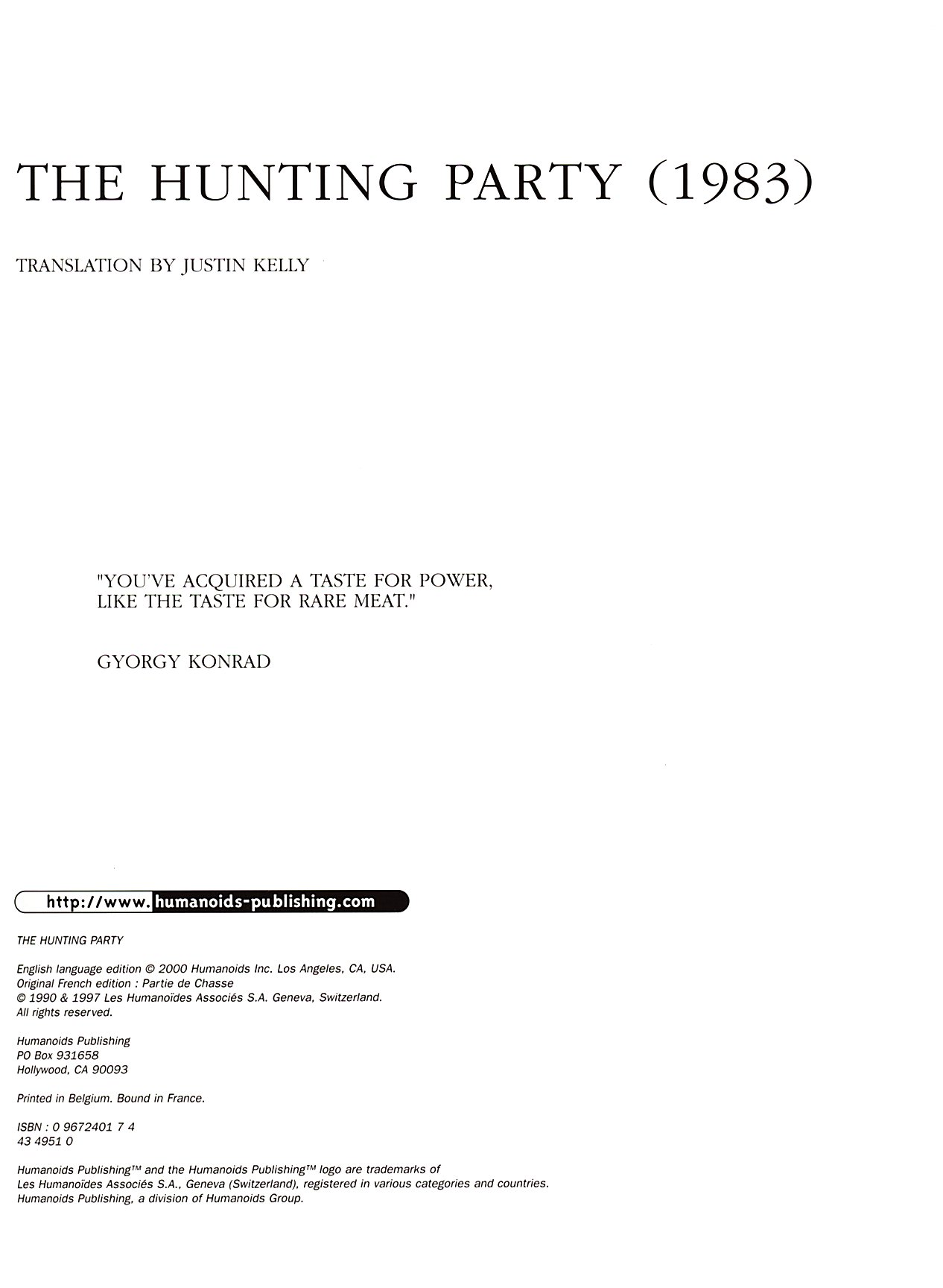 Read online The Hunting Party comic -  Issue # TPB - 4