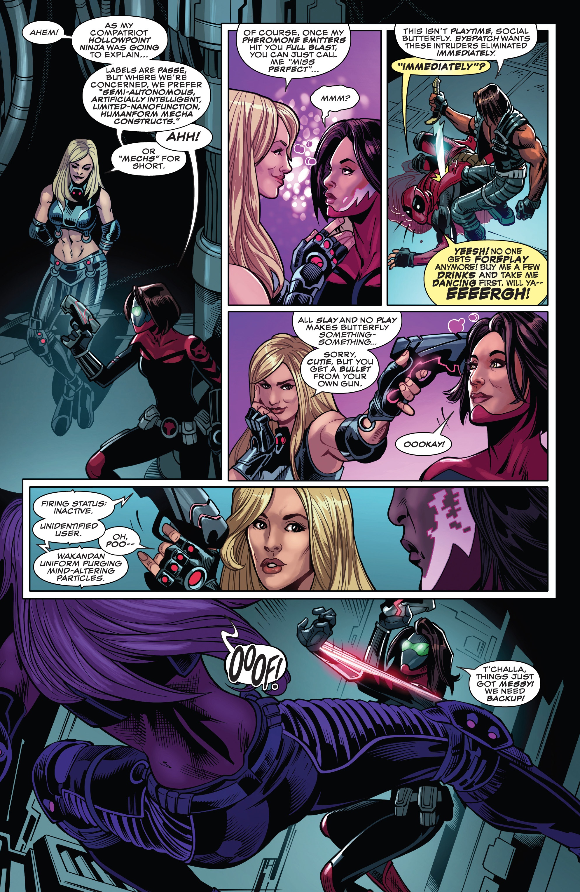 Read online Black Panther and the Agents of Wakanda comic -  Issue #5 - 16