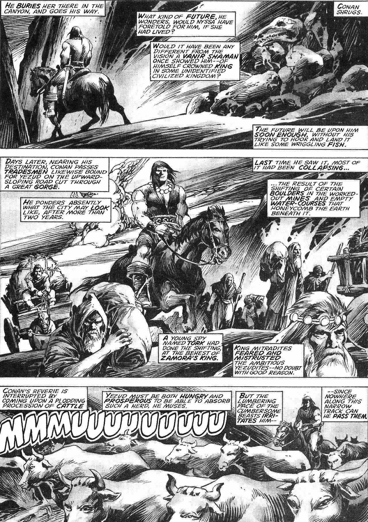 Read online The Savage Sword Of Conan comic -  Issue #208 - 15