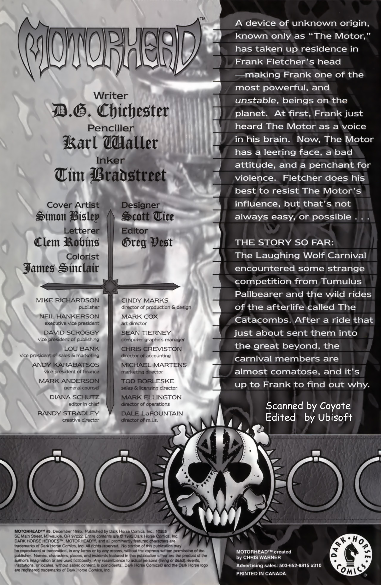 Read online Motorhead comic -  Issue #5 - 2