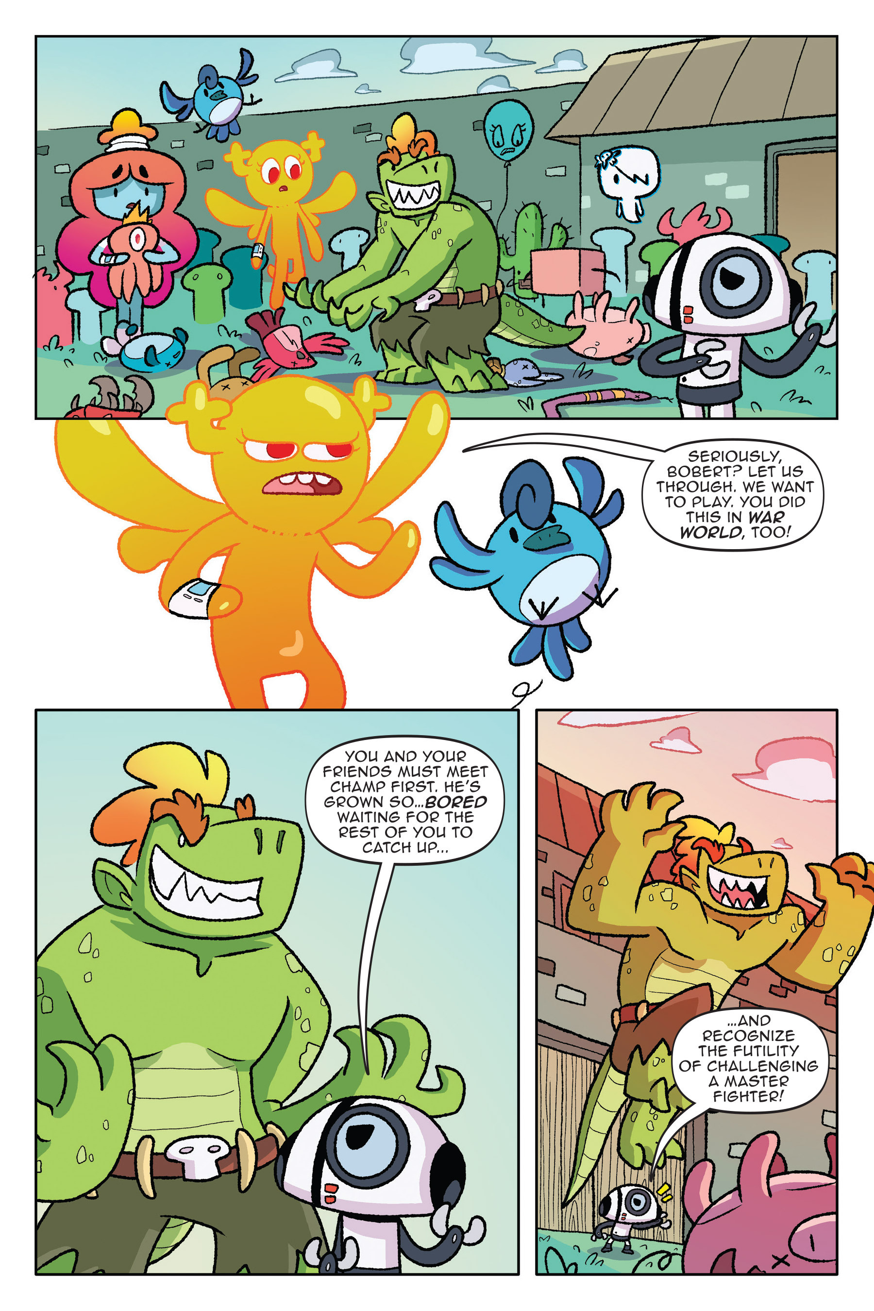 Read online The Amazing World of Gumball: Cheat Code comic -  Issue # Full - 128