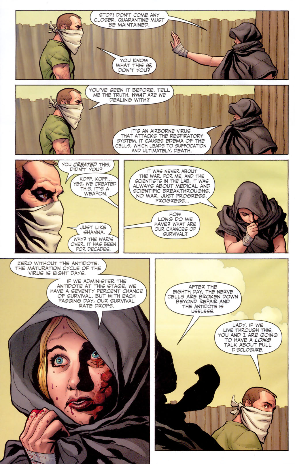 Read online Shanna, the She-Devil (2005) comic -  Issue #3 - 5