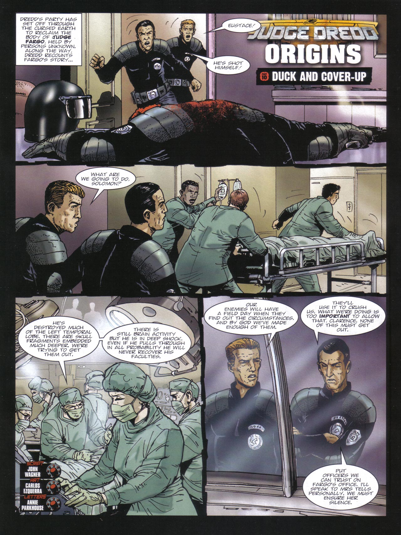 Read online Judge Dredd Origins comic -  Issue # TPB - 56