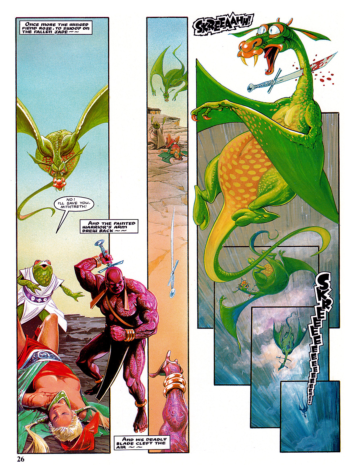 Read online Marvel Graphic Novel comic -  Issue #3 - The Chronicles of Genghis Grimtoad - 26