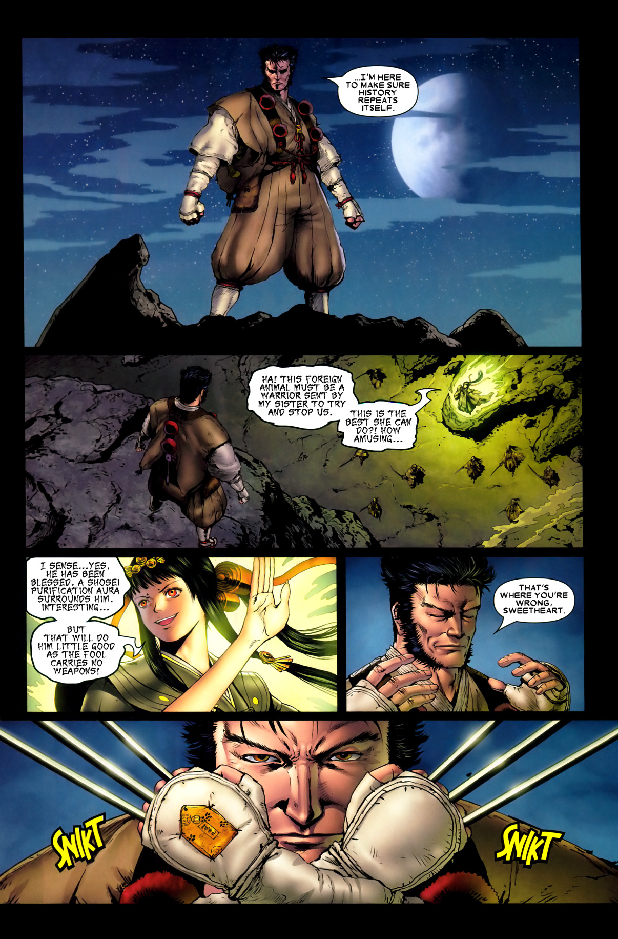 Read online Wolverine: Soultaker comic -  Issue #4 - 5
