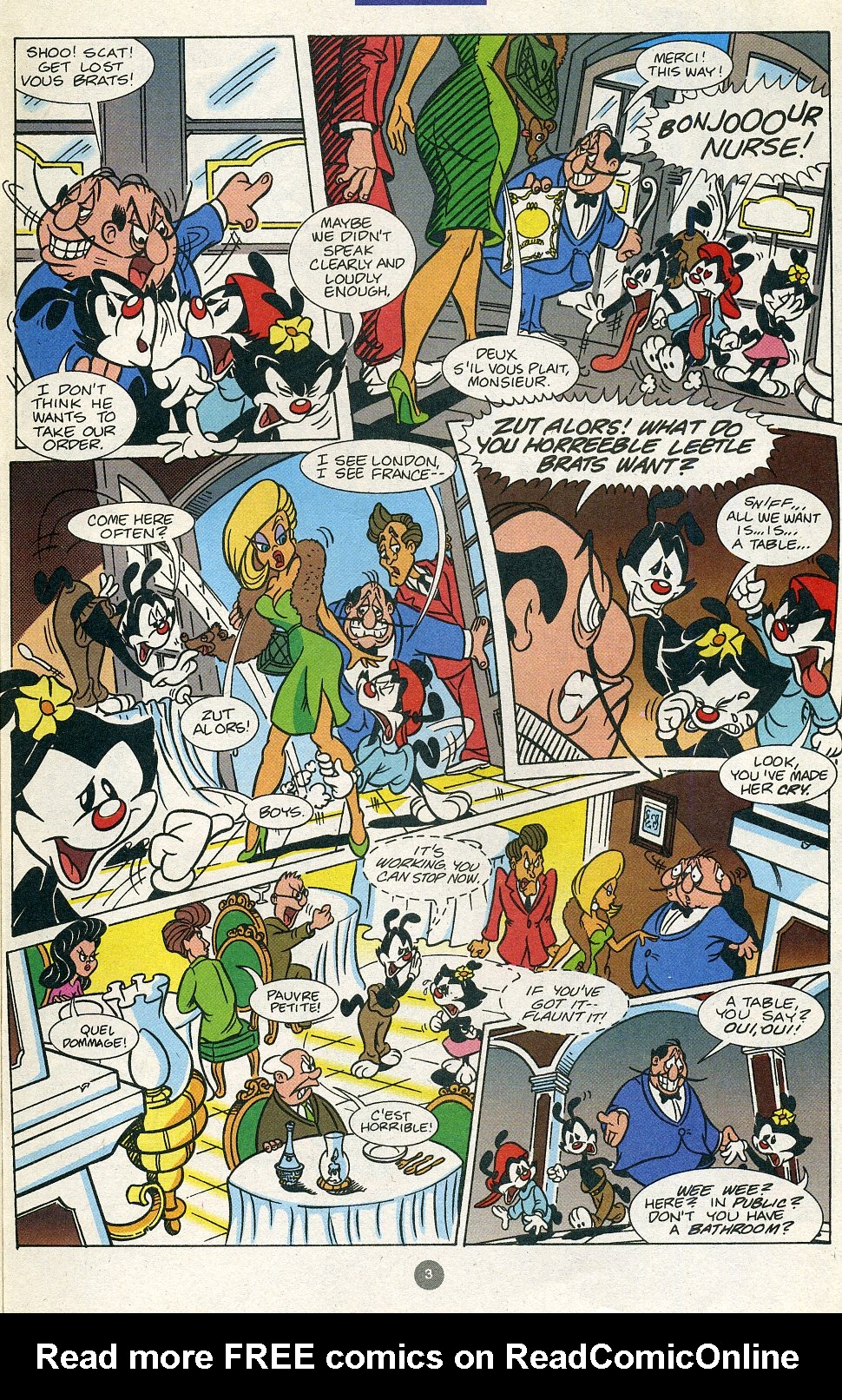 Read online Animaniacs comic -  Issue #18 - 5