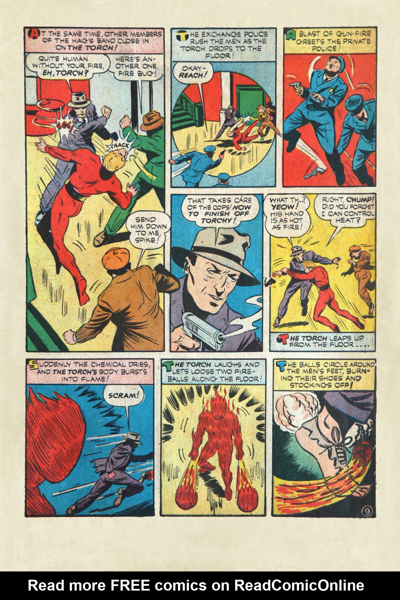 Read online Marvel Mystery Comics comic -  Issue #19 - 11