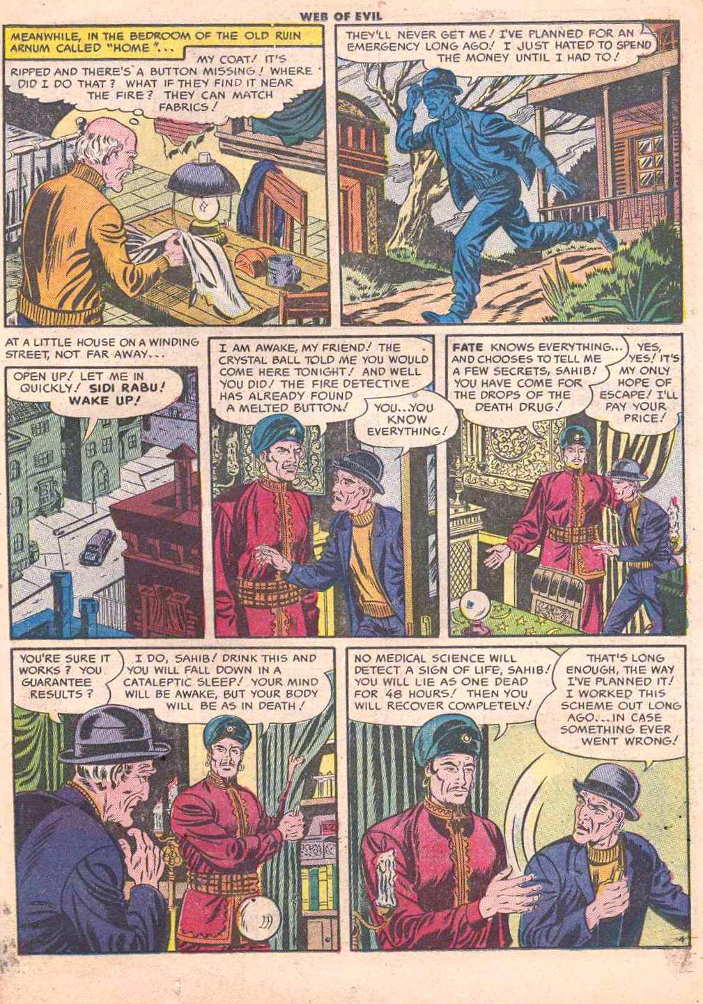 Read online Web of Evil comic -  Issue #8 - 15
