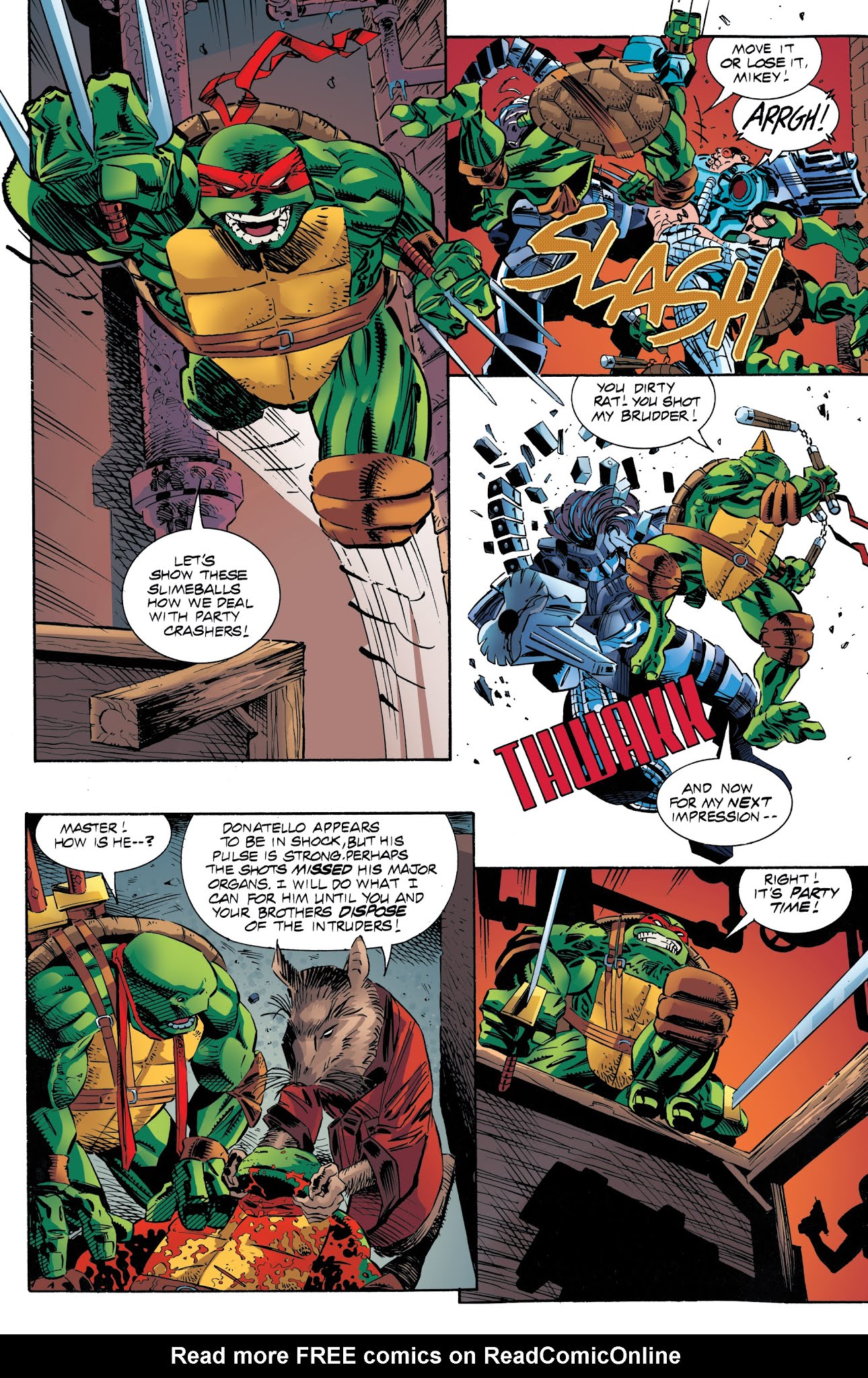 Read online Teenage Mutant Ninja Turtles Universe comic -  Issue #24 - 31