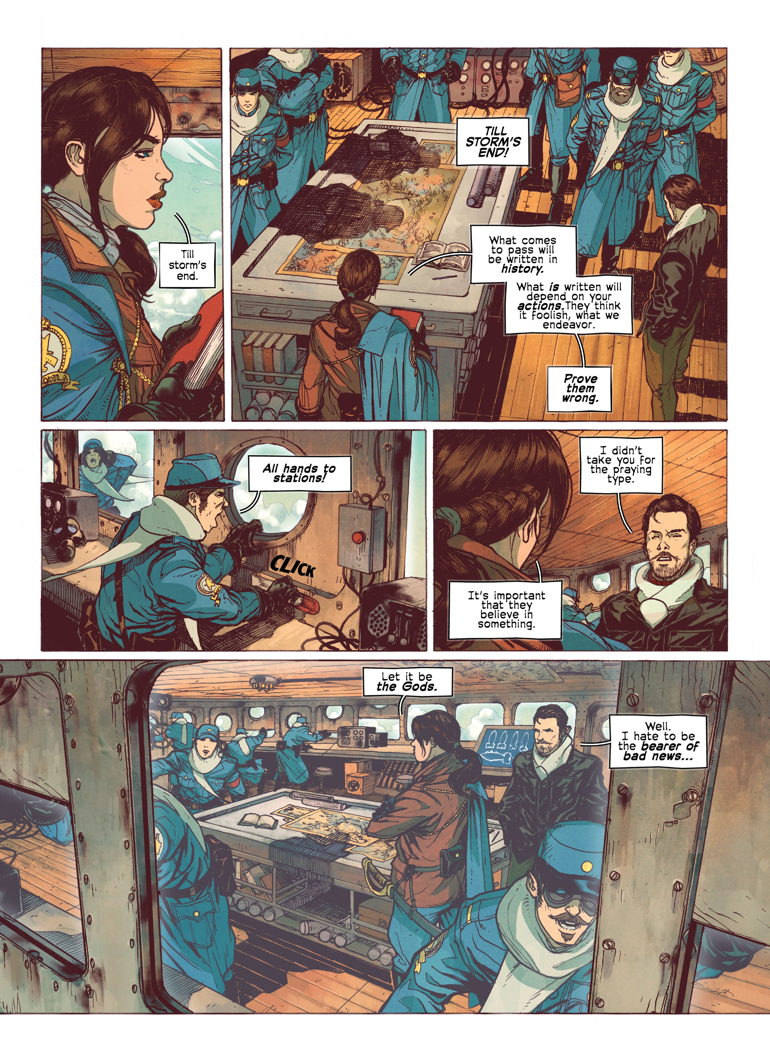 Read online Skies of Fire comic -  Issue #5 - 5